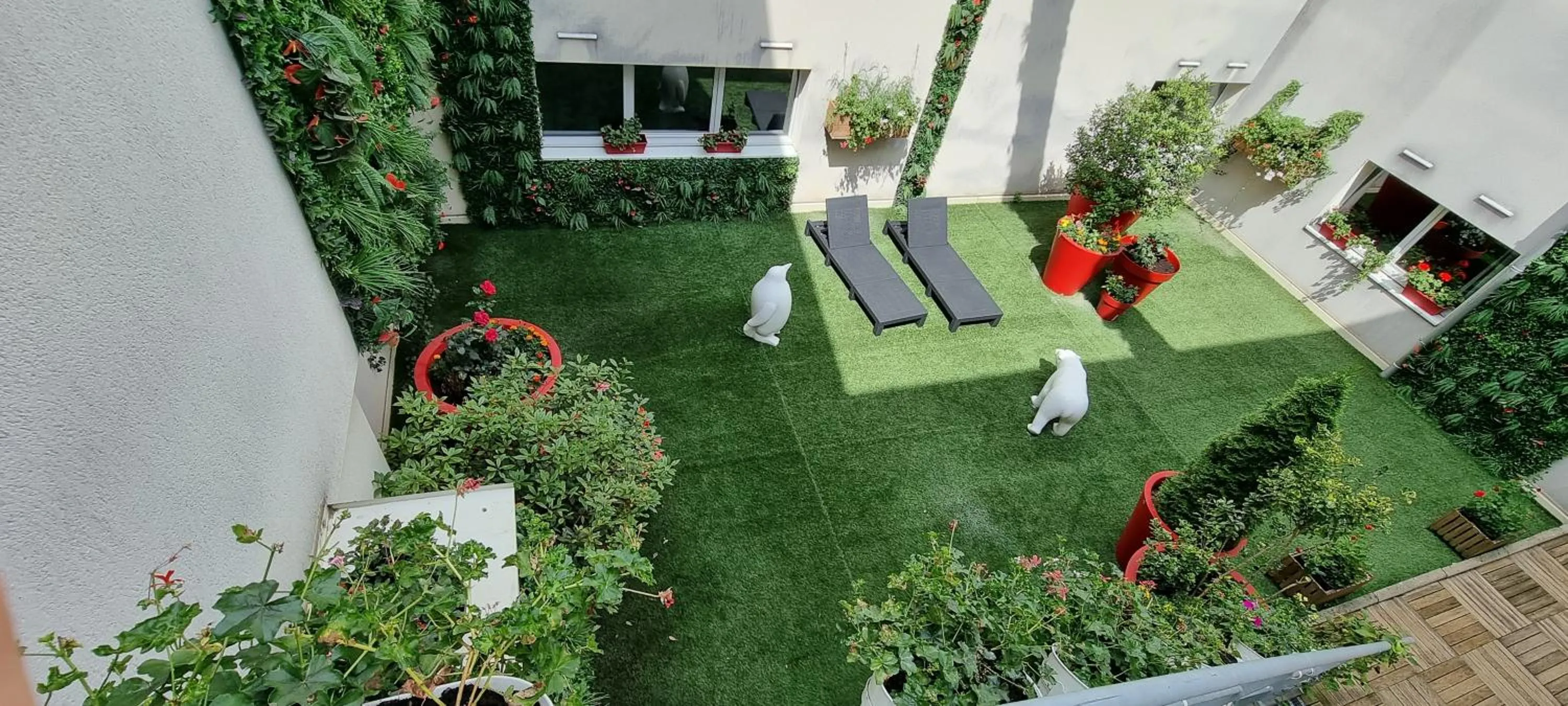 Patio in City Loft Apparthotel