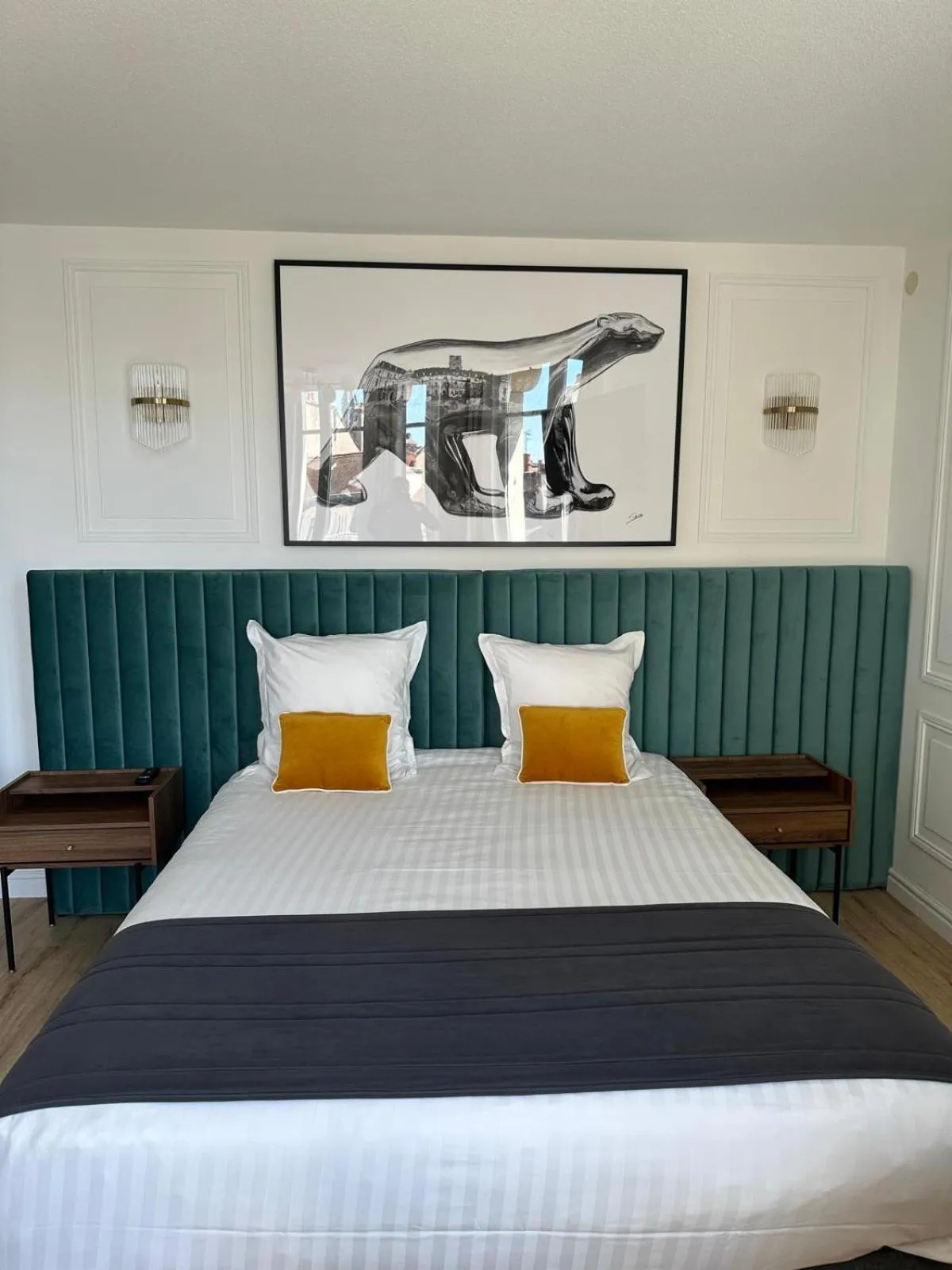 Bed in City Loft Apparthotel