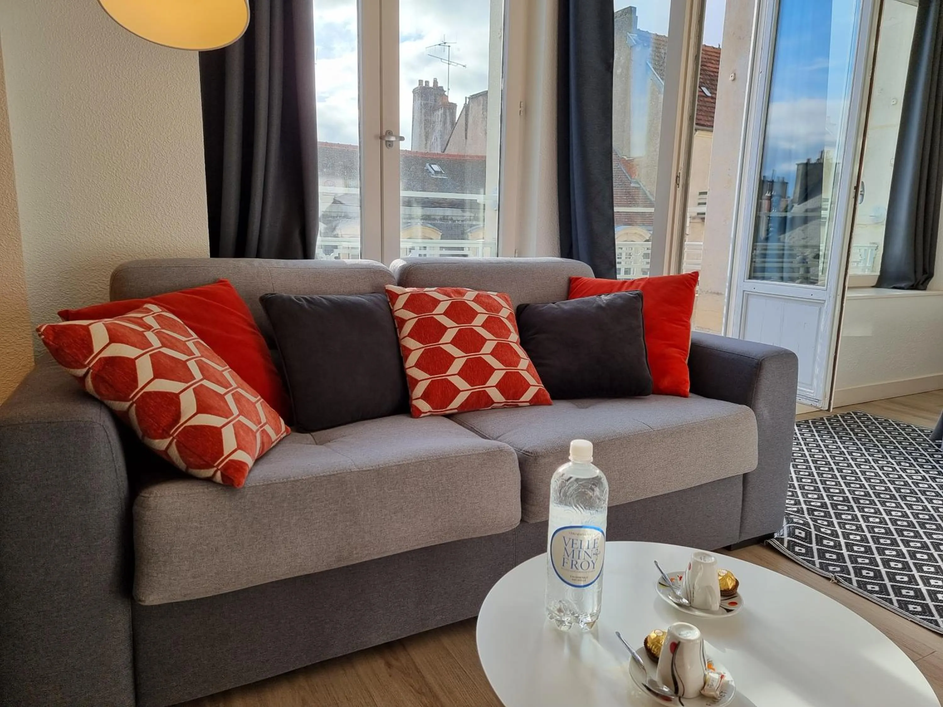 Seating area in City Loft Apparthotel