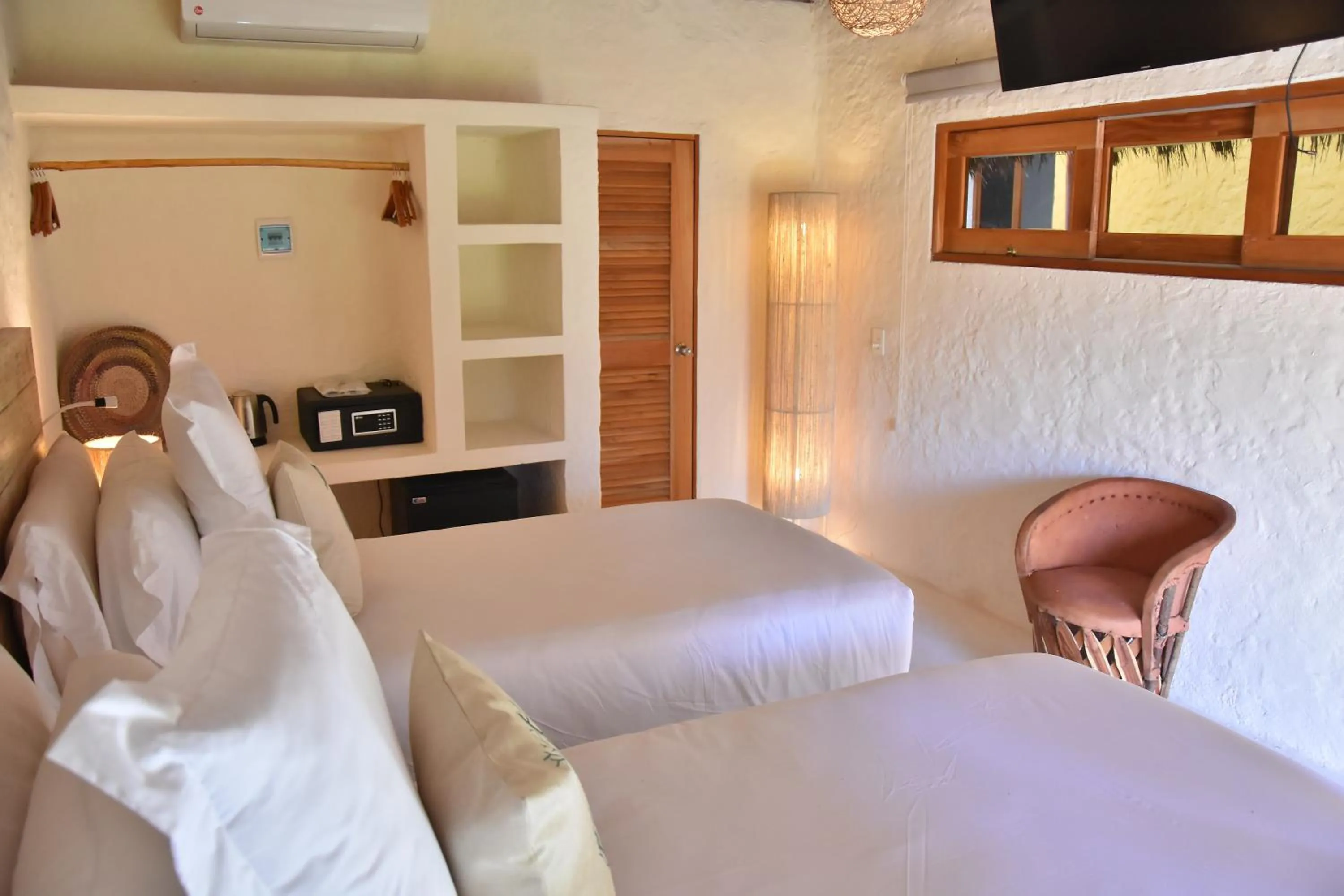 Bedroom, Bed in Soho Boutique Holbox - Adults Only