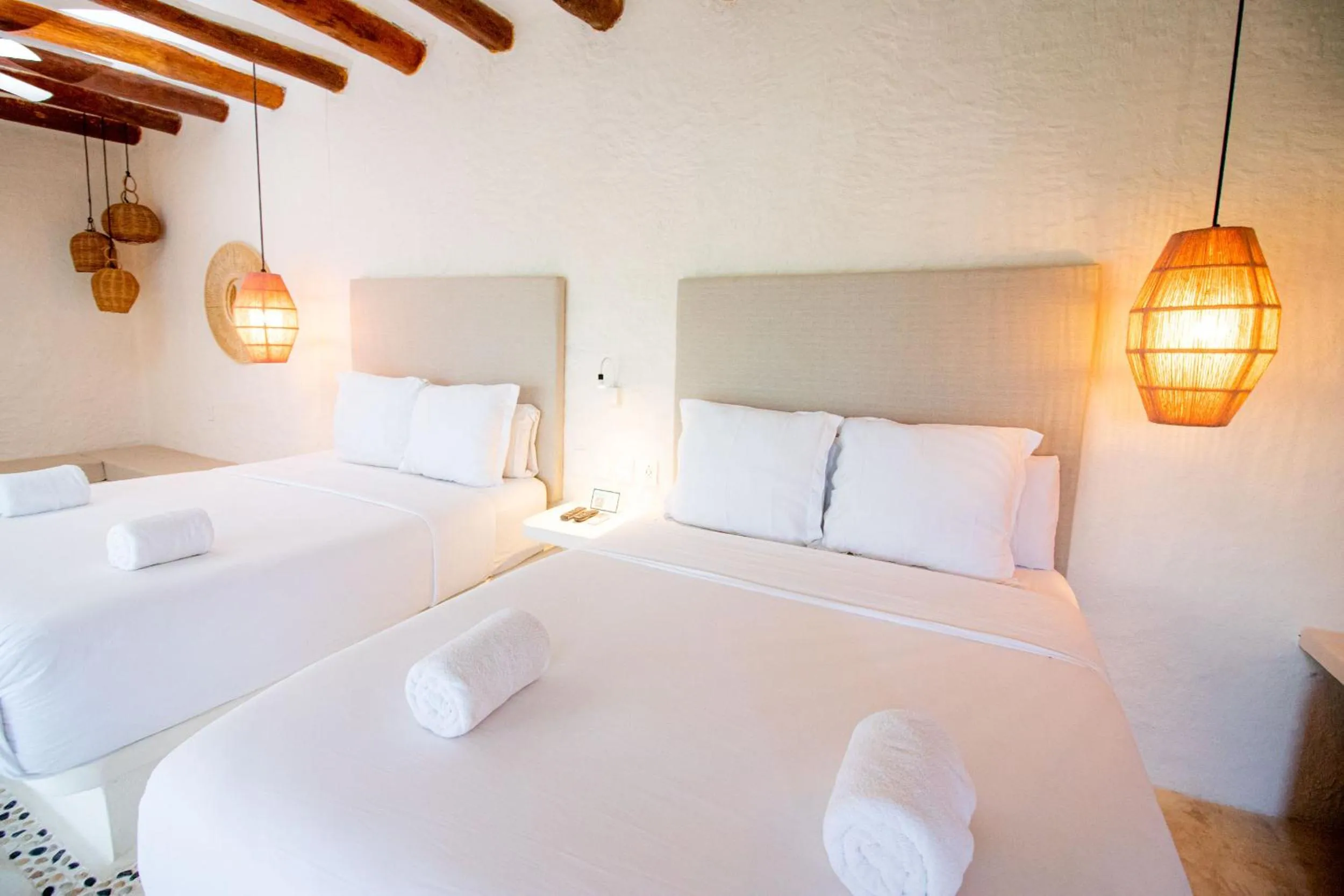 Bedroom, Bed in Soho Boutique Holbox - Adults Only