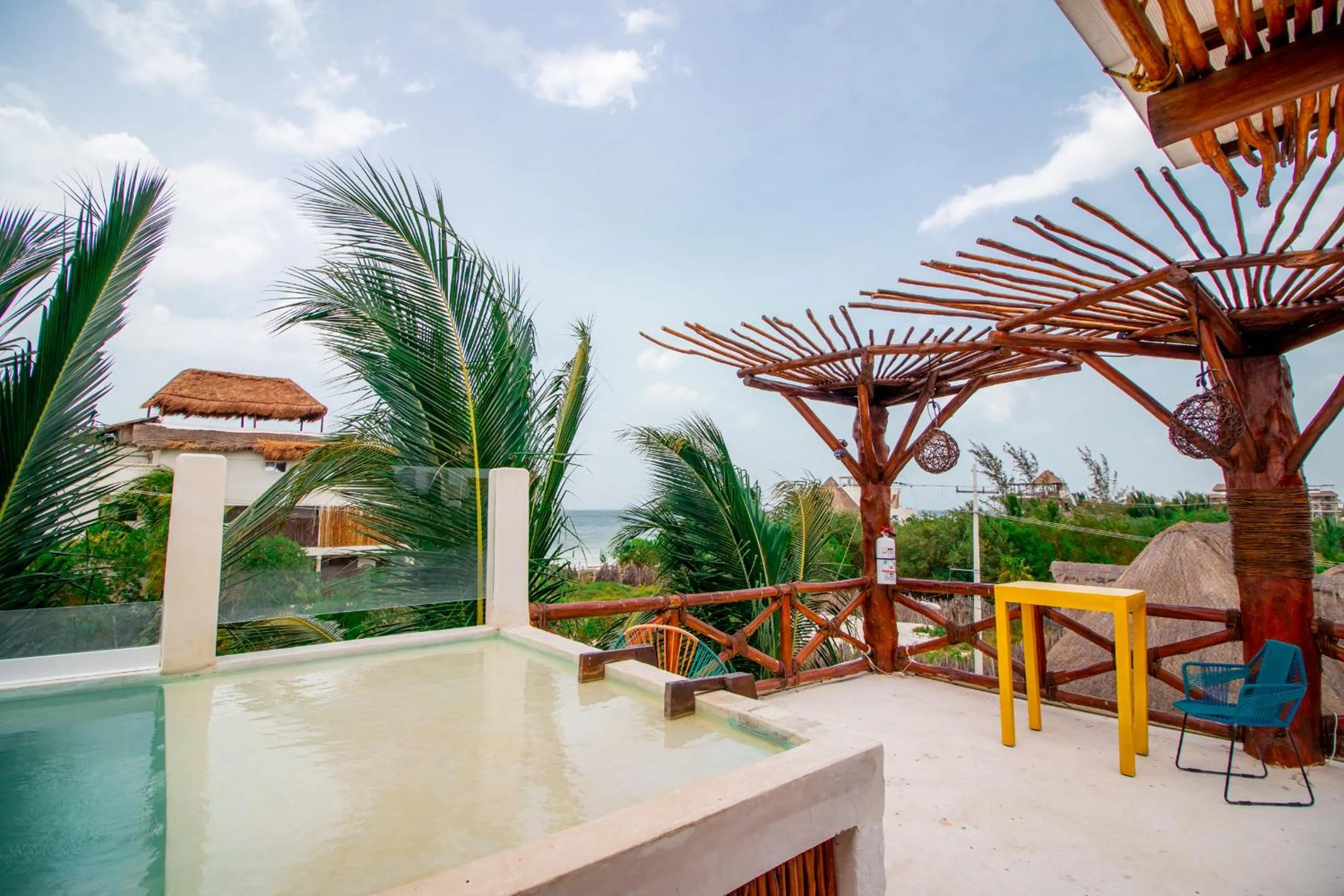 Swimming pool in Soho Boutique Holbox - Adults Only
