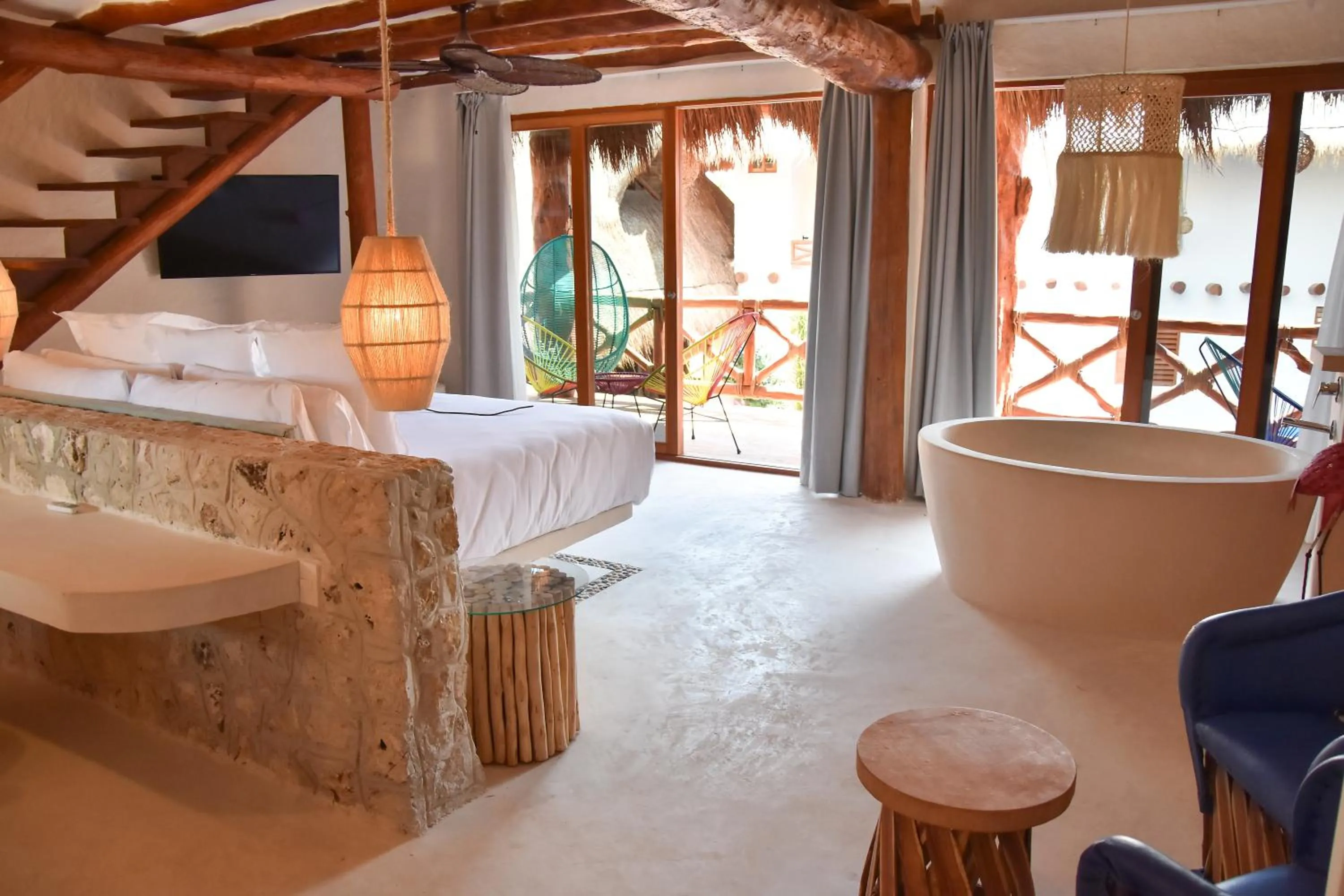 Photo of the whole room, Bed in Soho Boutique Holbox - Adults Only