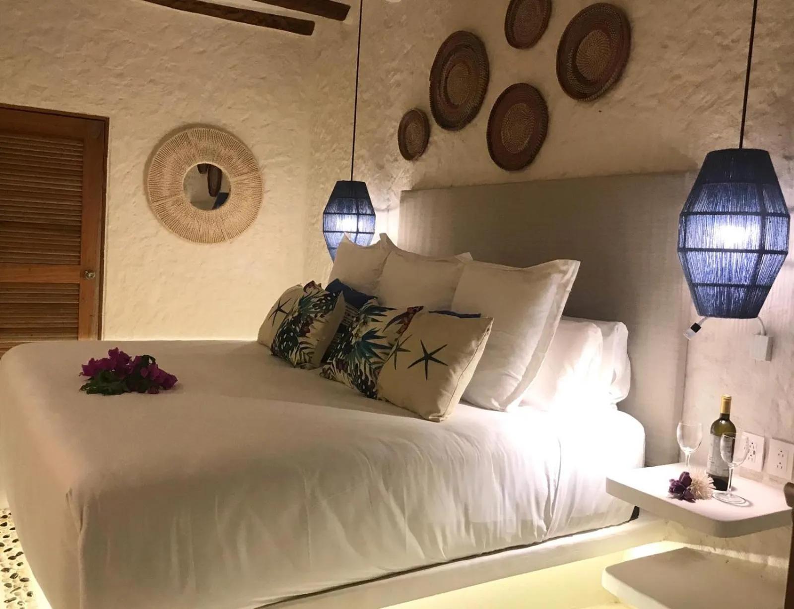 Bedroom, Bed in Soho Boutique Holbox - Adults Only