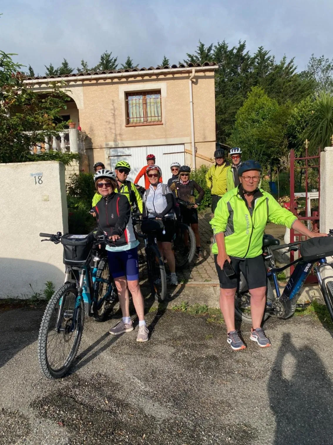 group of guests in Bed & Breakfast Le Beauséjour