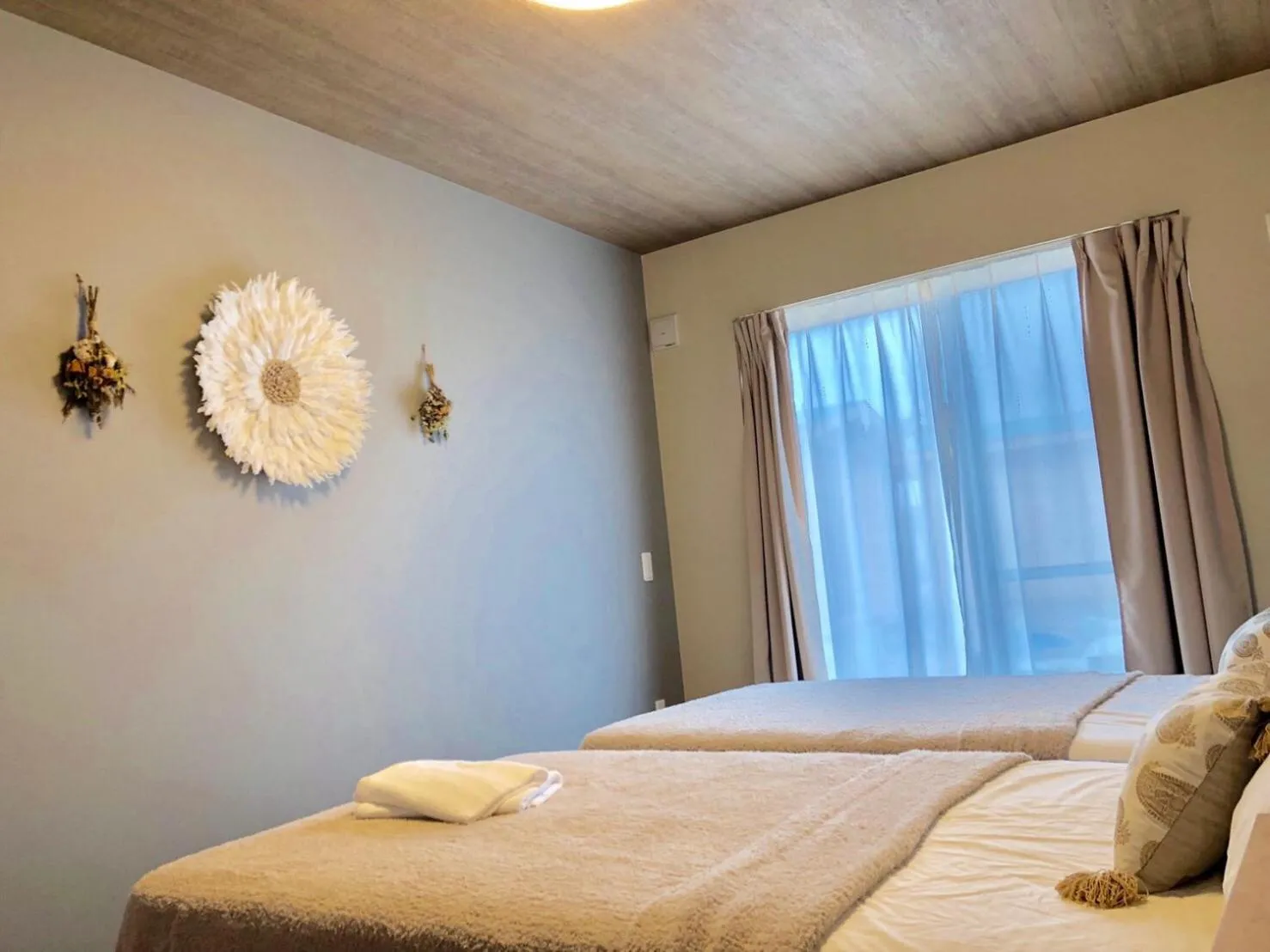 Decorative detail in Guesthouse Koa