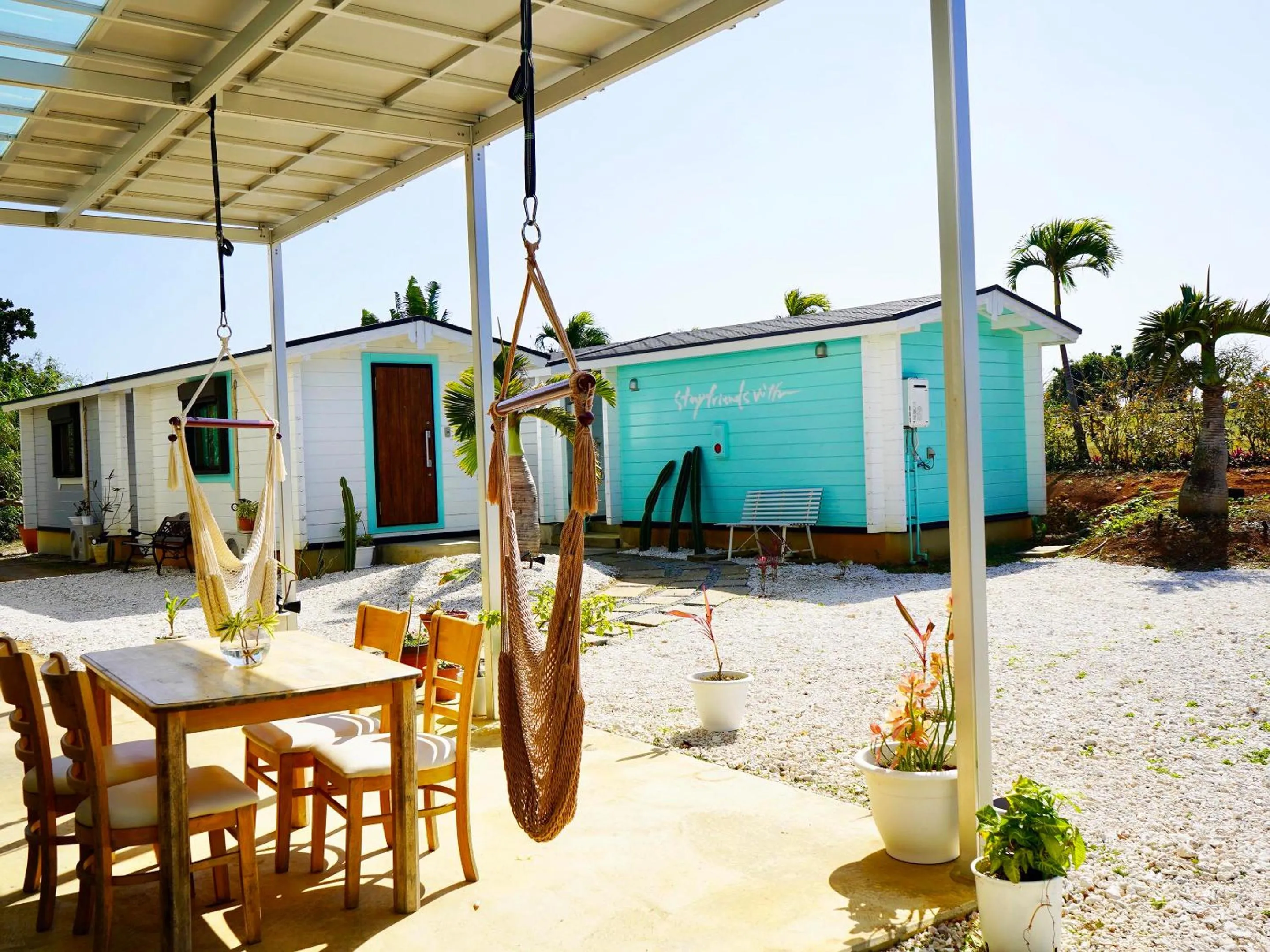 Garden in Guesthouse Koa