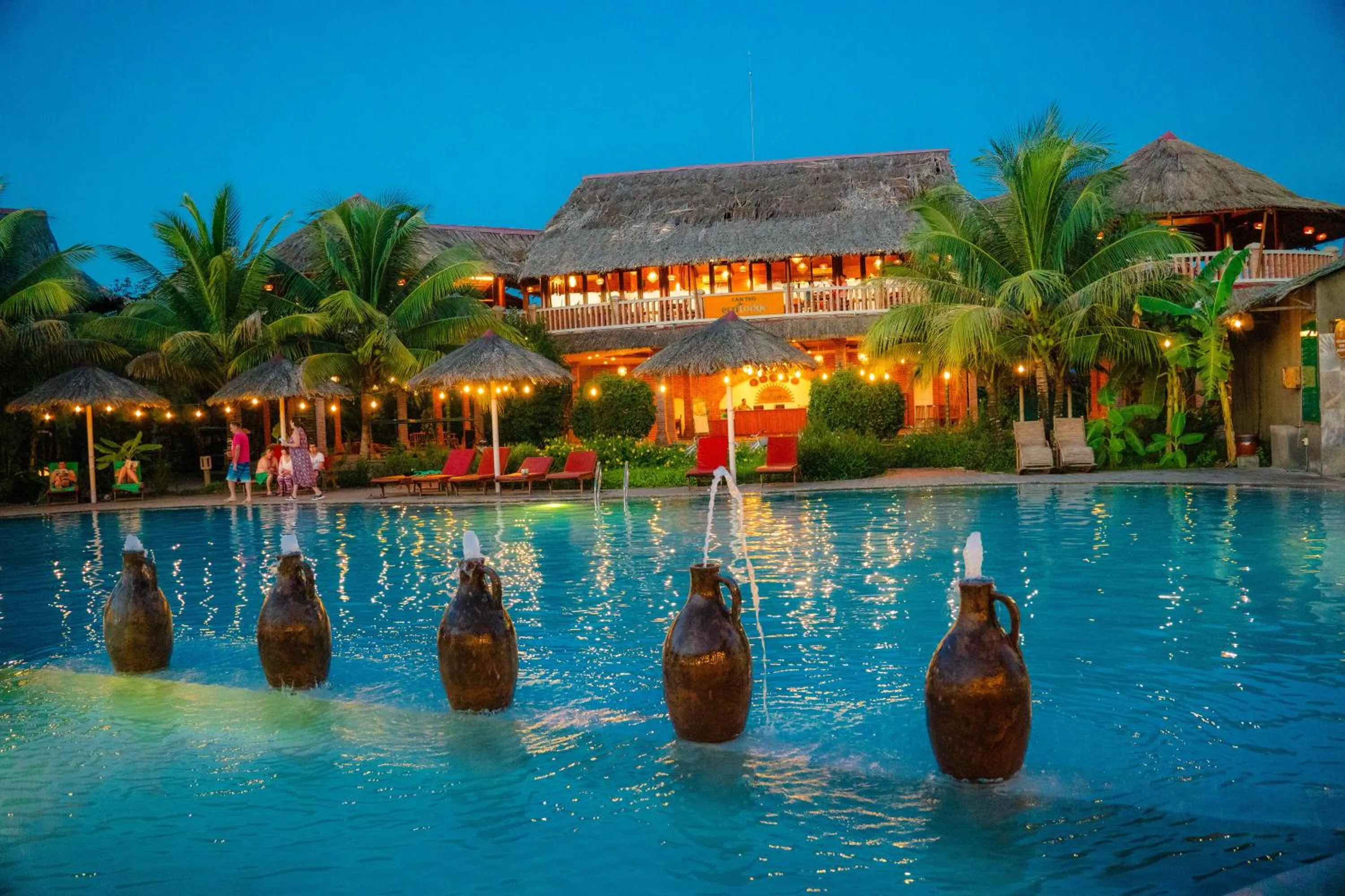 Restaurant/places to eat in Can Tho Ecolodge