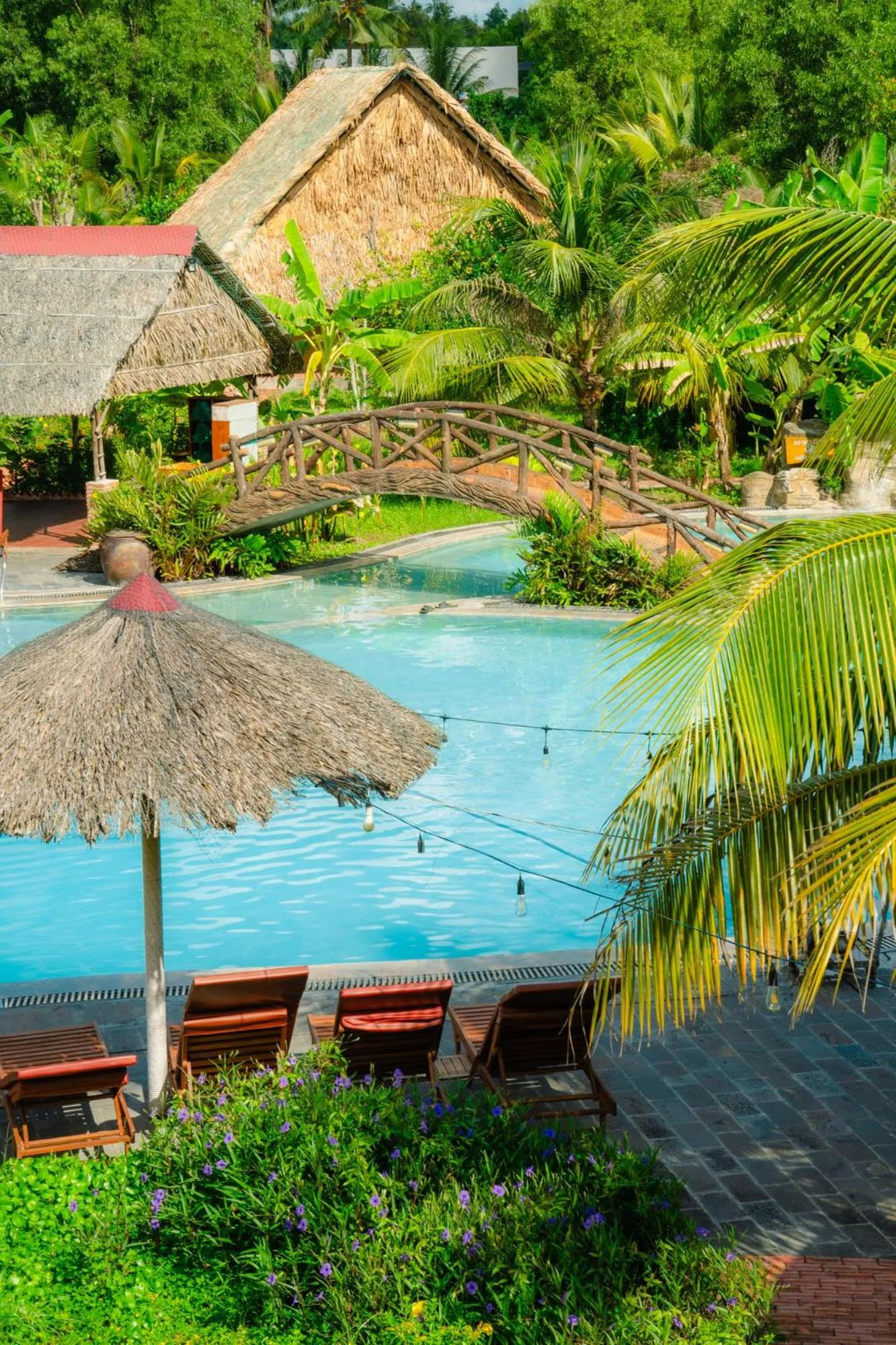 Bird's eye view in Can Tho Ecolodge