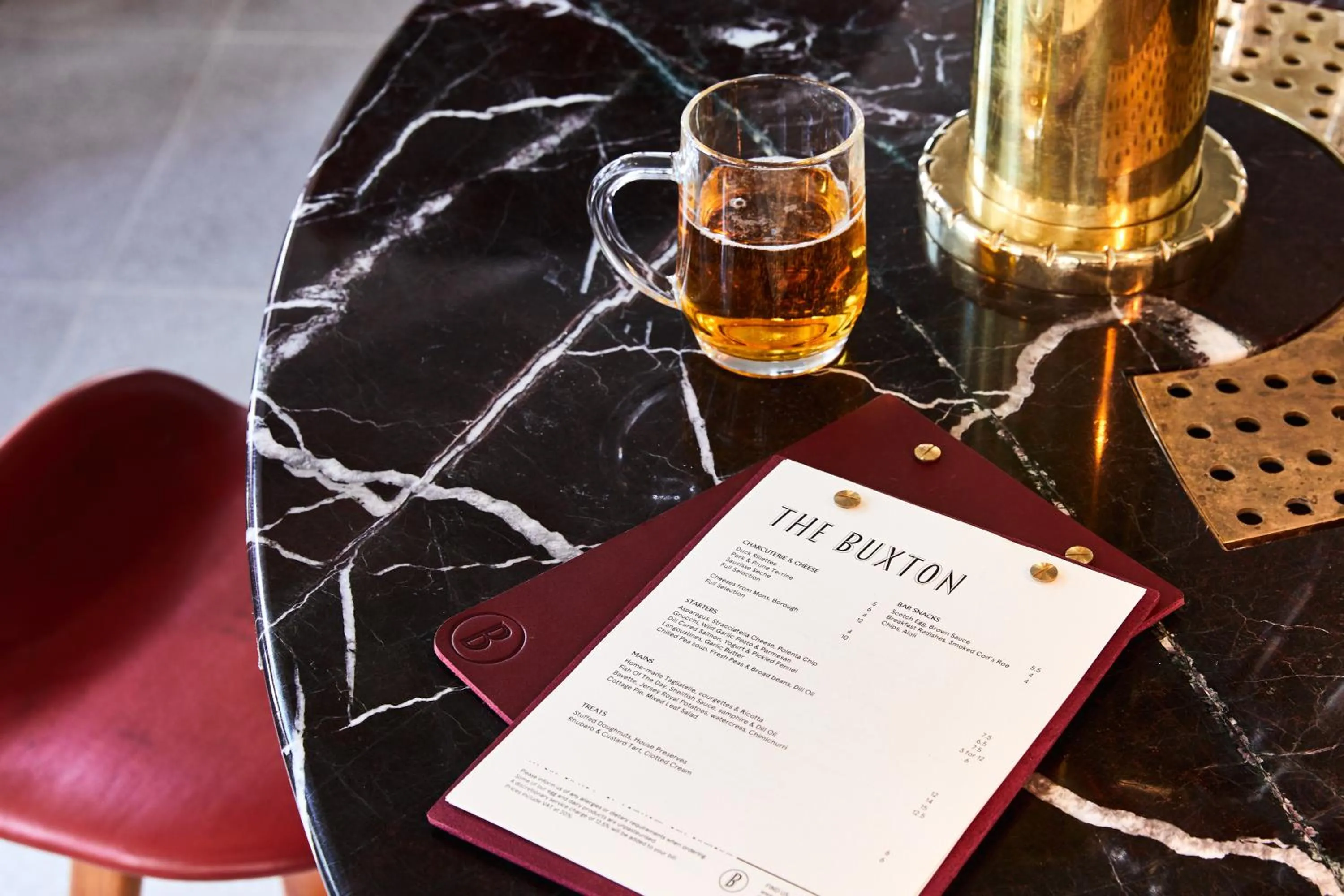 Drinks in The Buxton