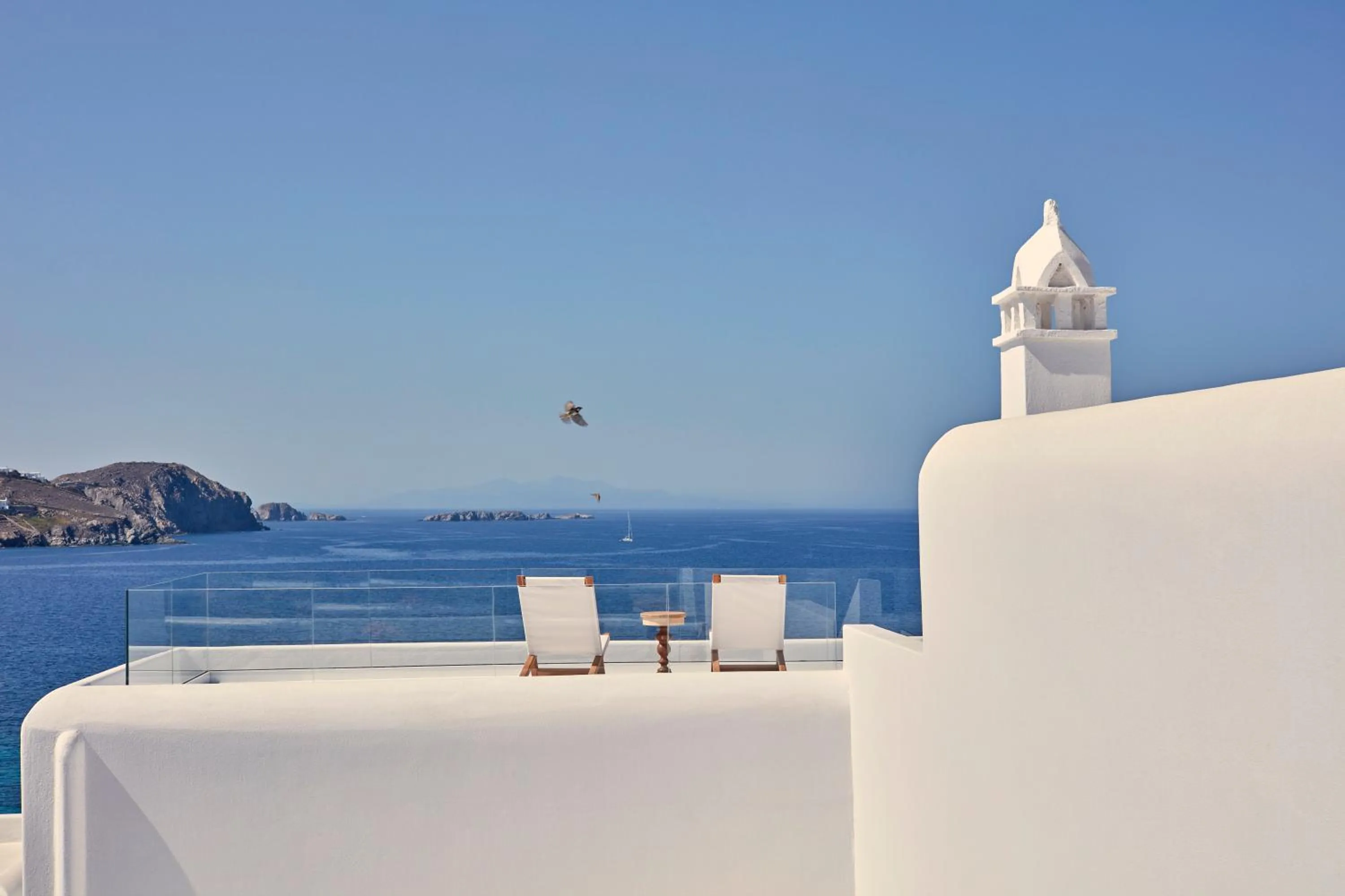 Property building in Katikies Mykonos - The Leading Hotels of the World