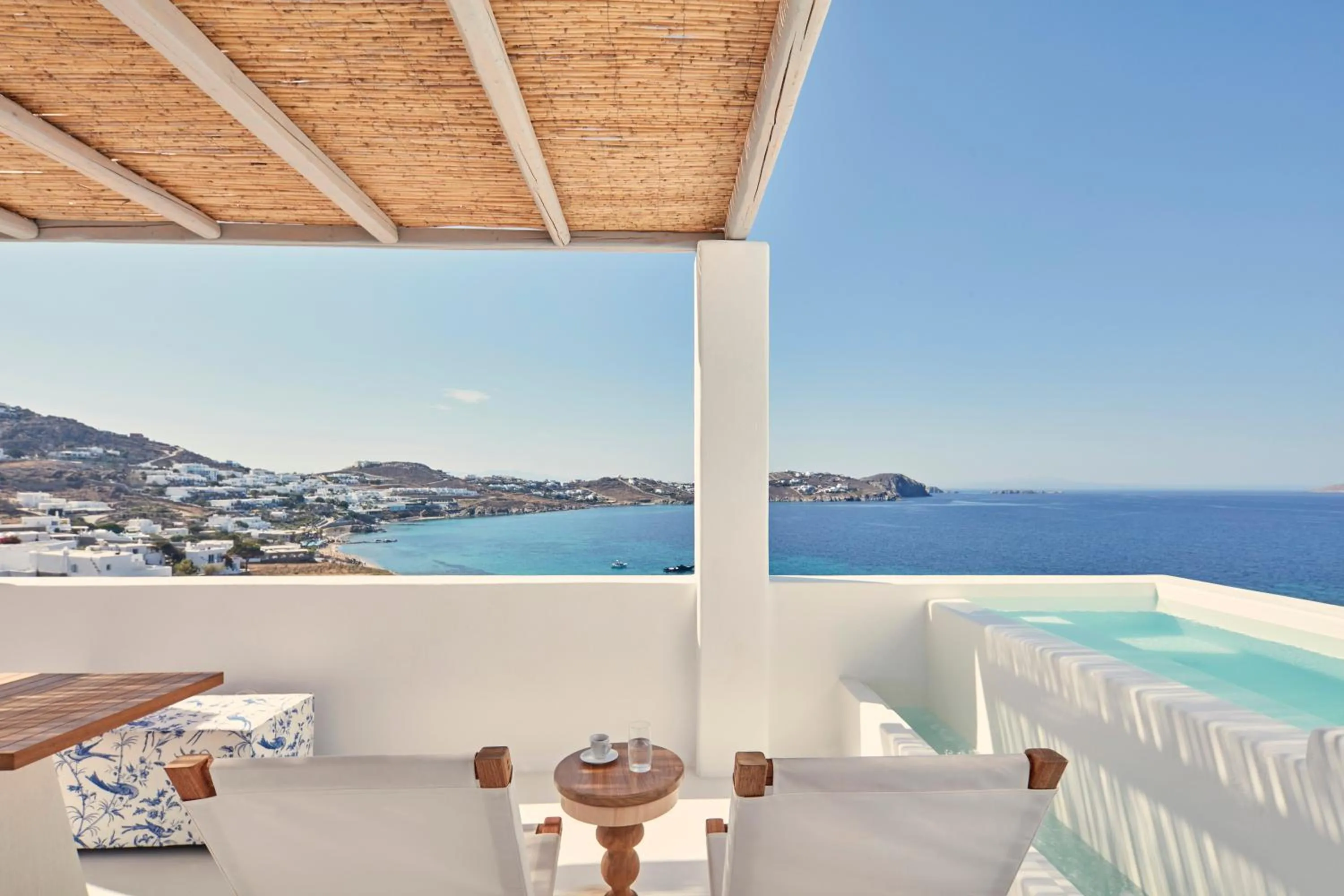 Balcony/Terrace in Katikies Mykonos - The Leading Hotels of the World