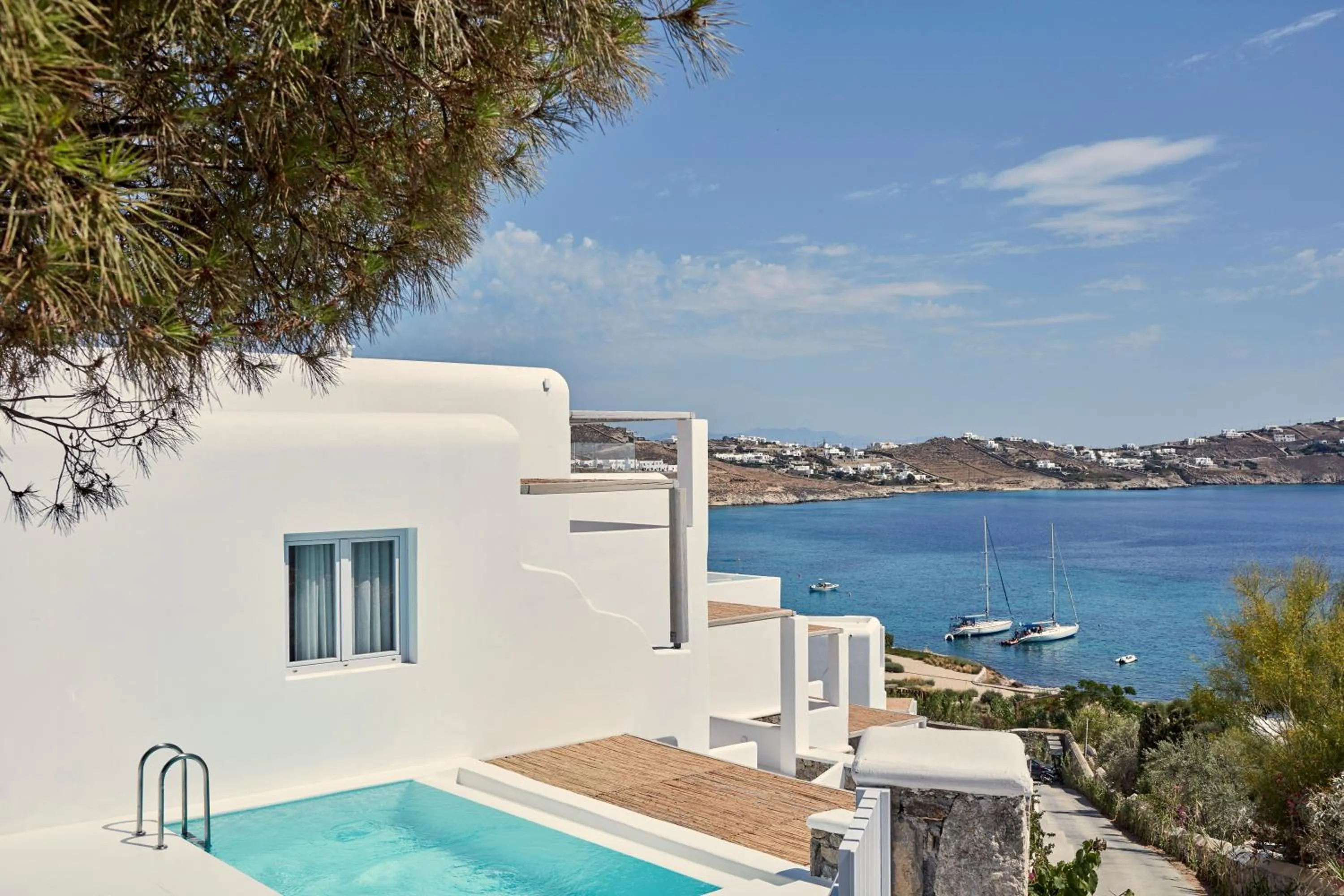 Balcony/Terrace in Katikies Mykonos - The Leading Hotels of the World