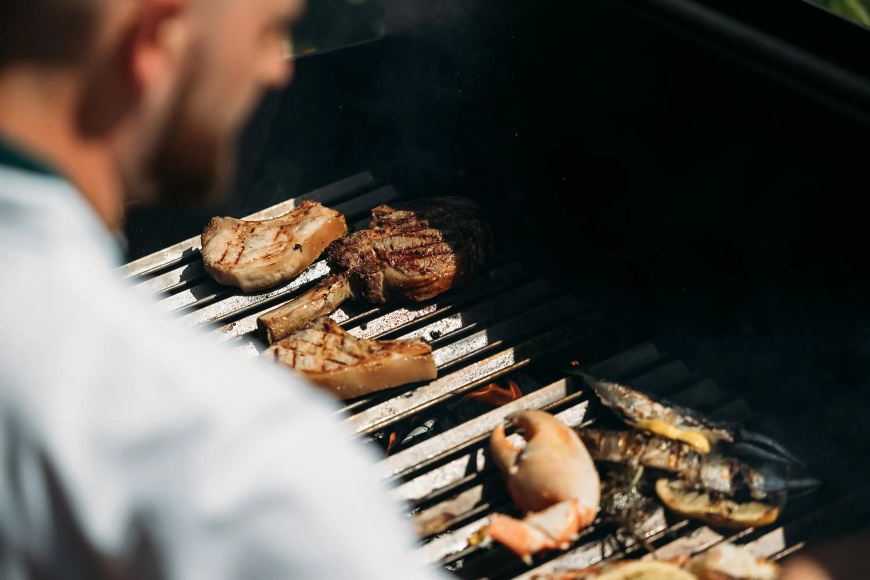 BBQ facilities in Hotel Meudon