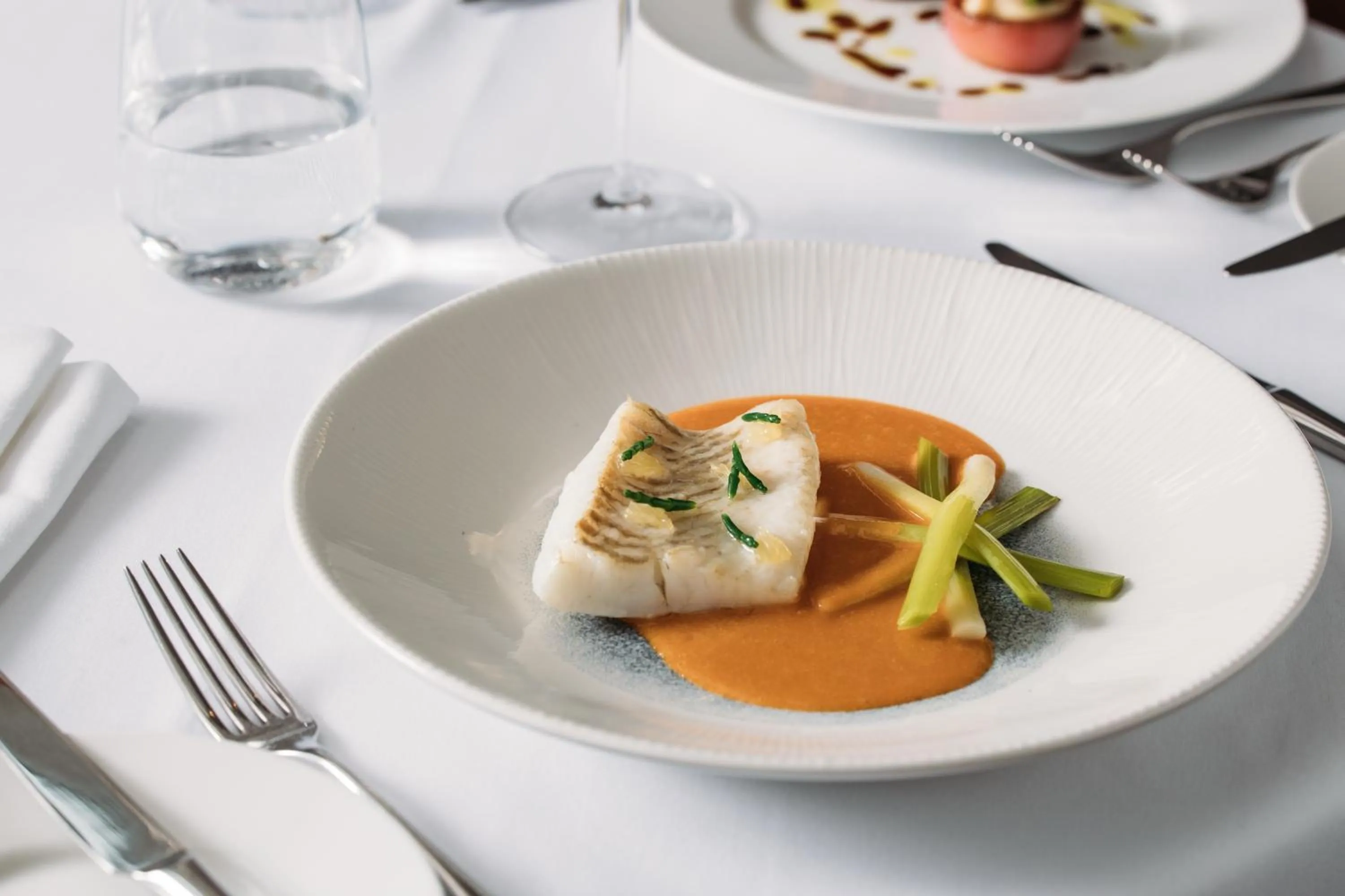 Food close-up in Hotel Meudon