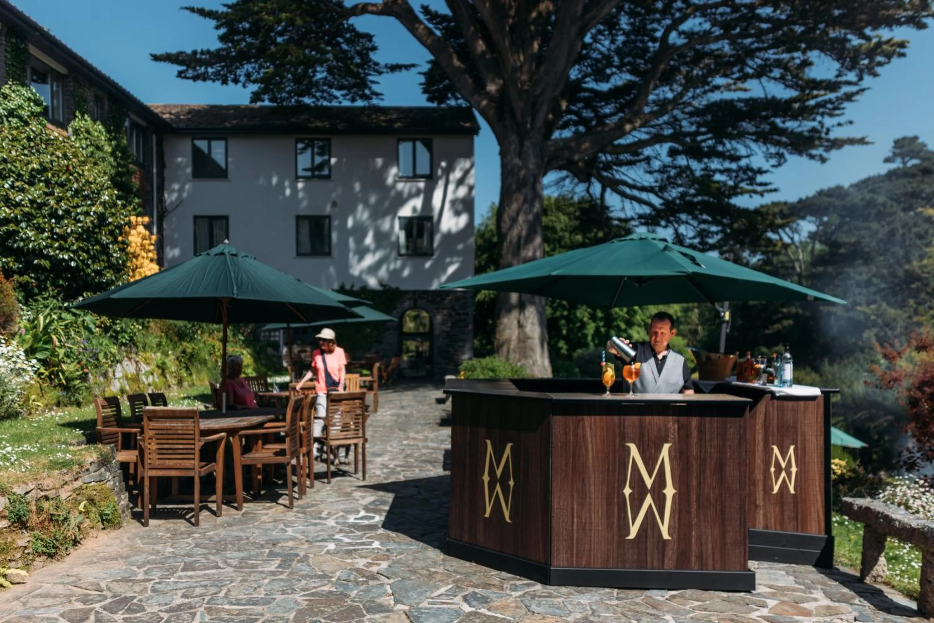 Garden in Hotel Meudon