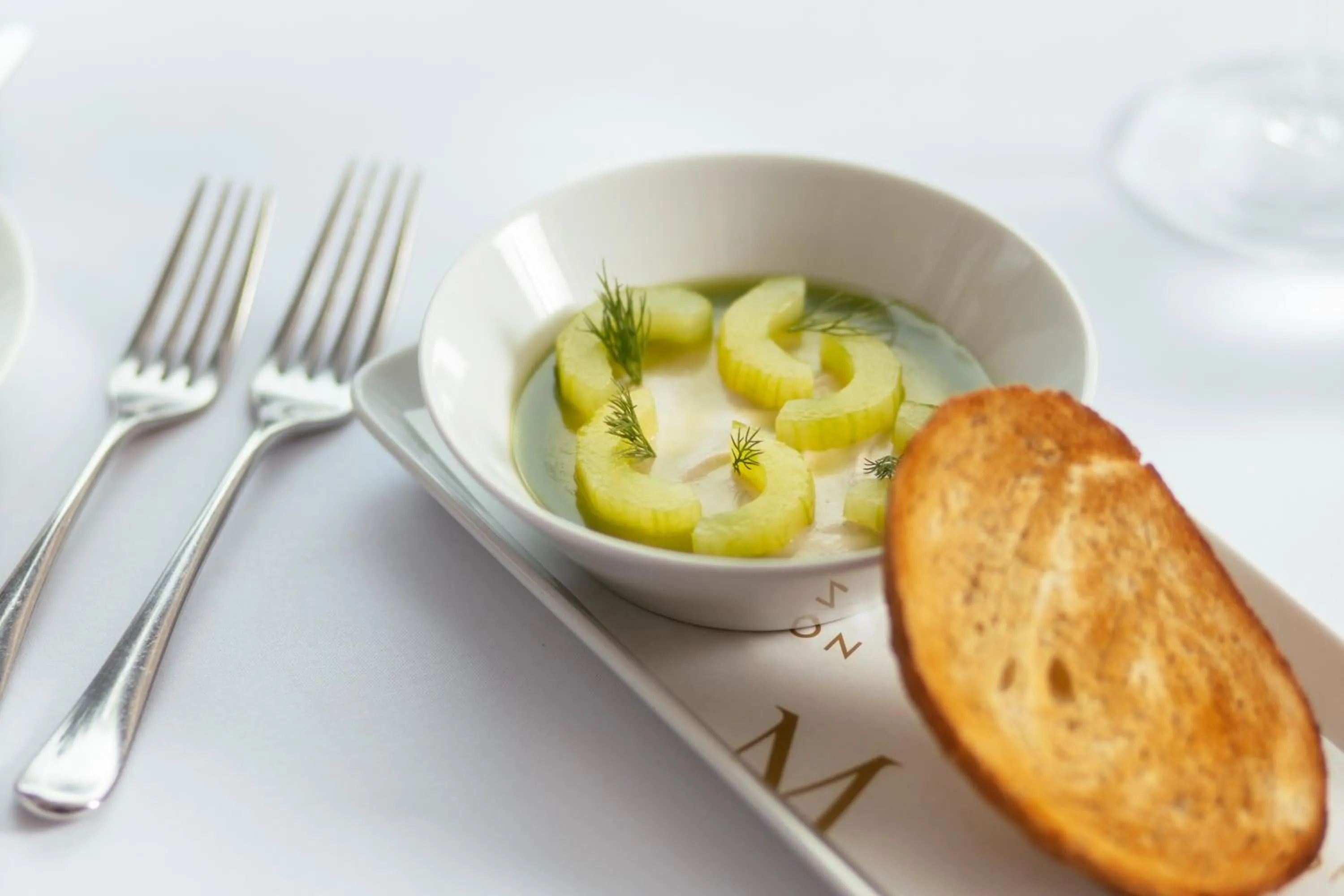 Food close-up in Hotel Meudon