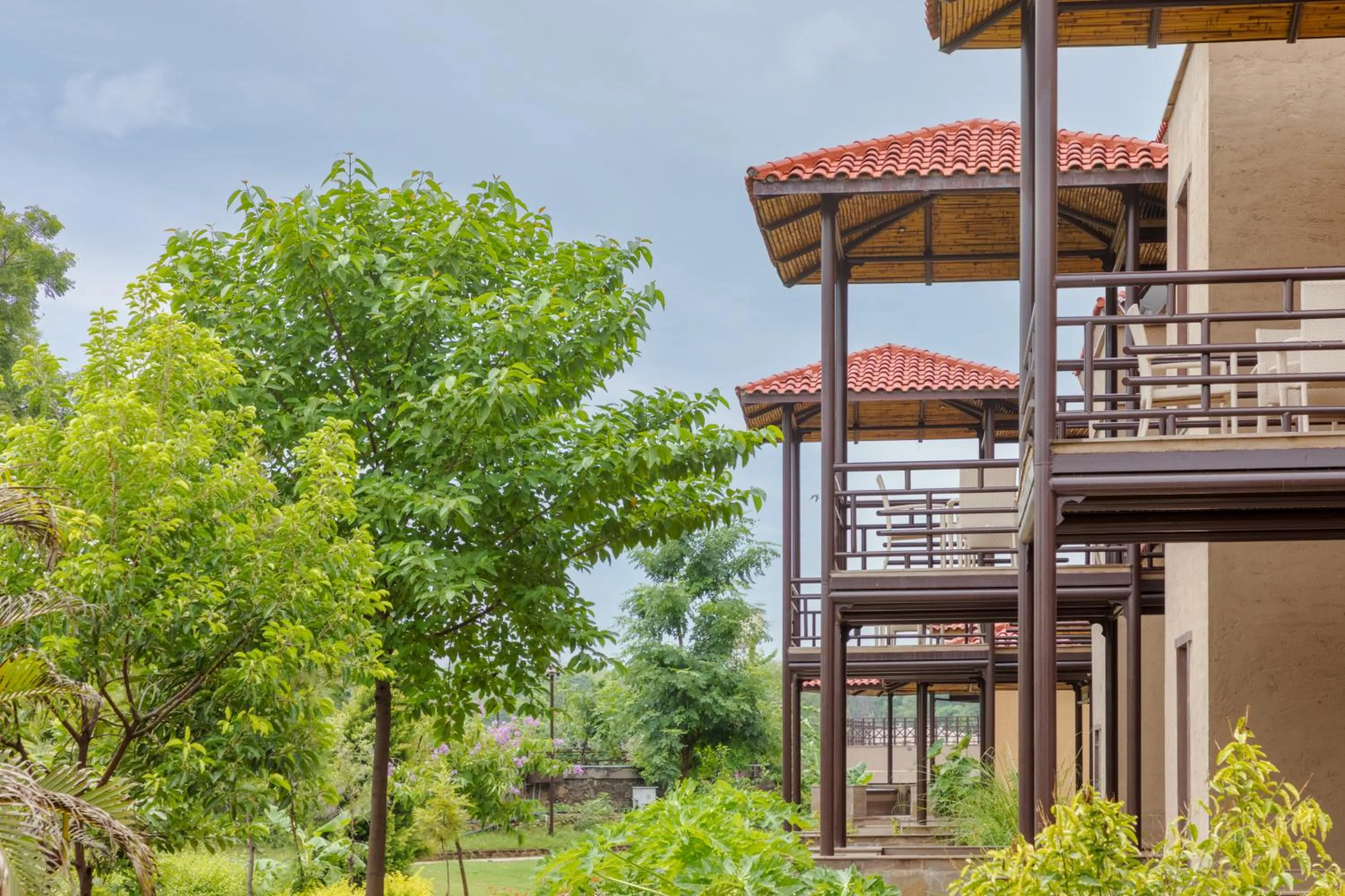 Property building in AamaGhati Wildlife Resort, Ranthambore