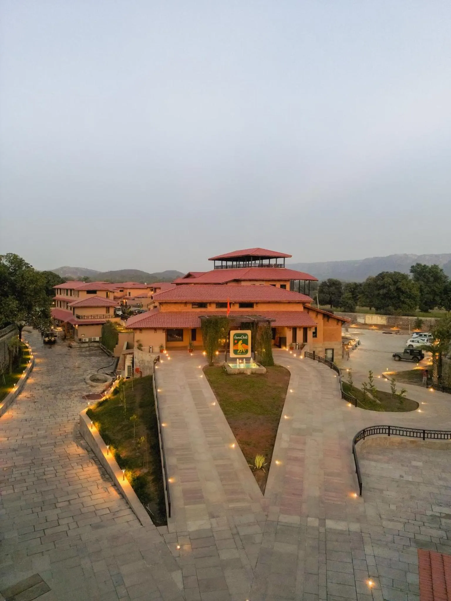 Property building in AamaGhati Wildlife Resort, Ranthambore