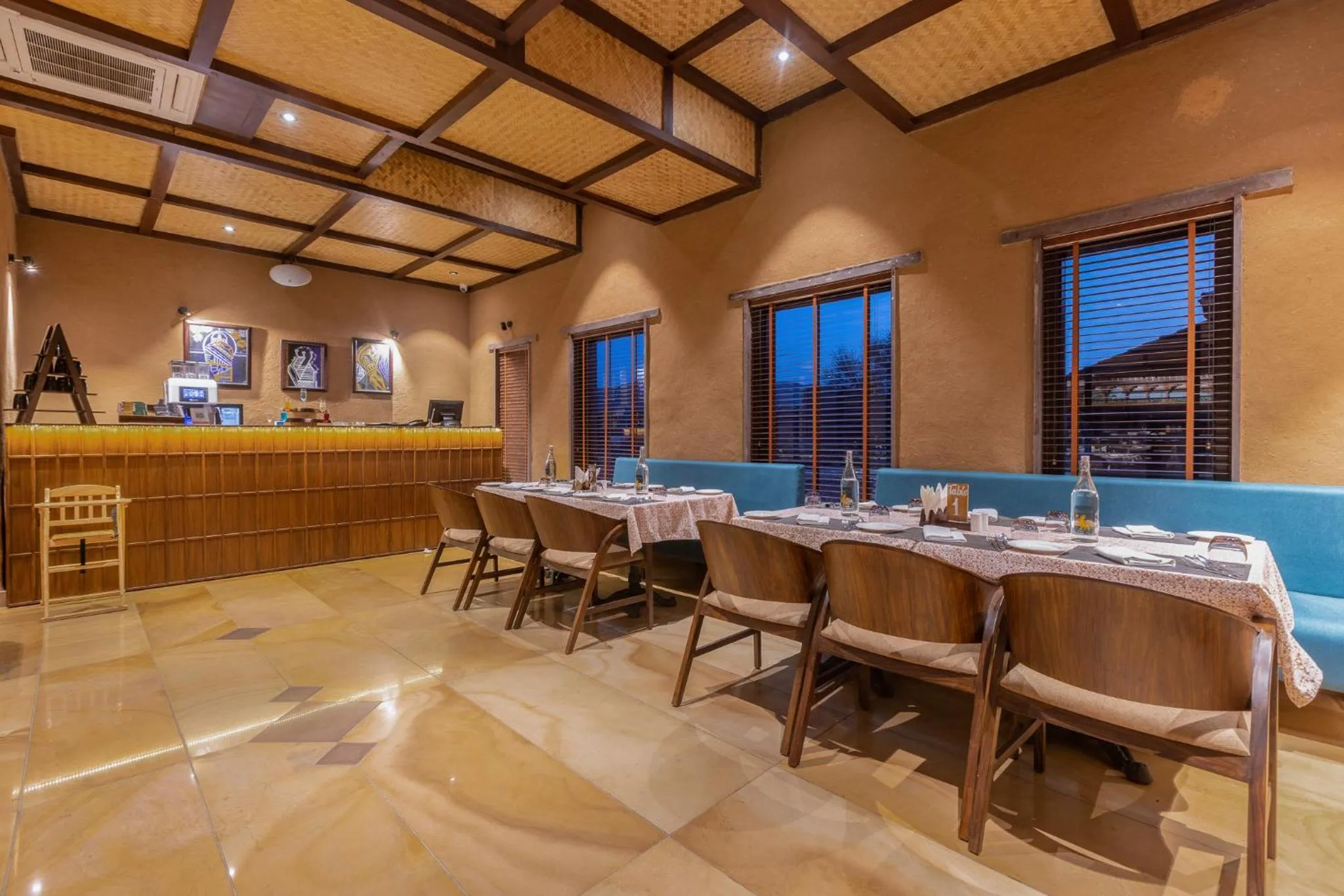 Restaurant/places to eat in AamaGhati Wildlife Resort, Ranthambore