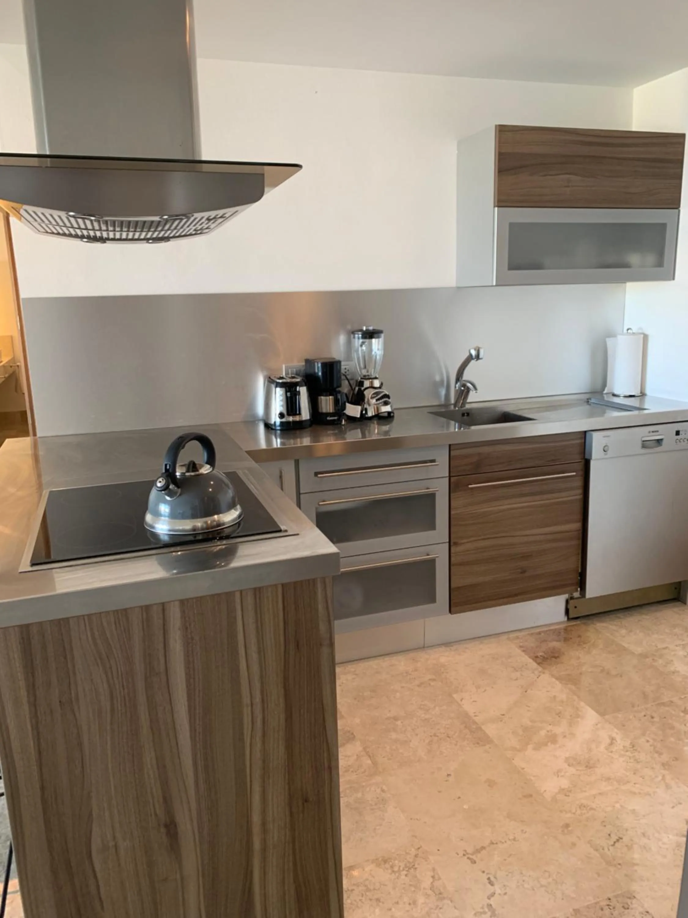 Kitchen or kitchenette in La Amada condo with Marina View