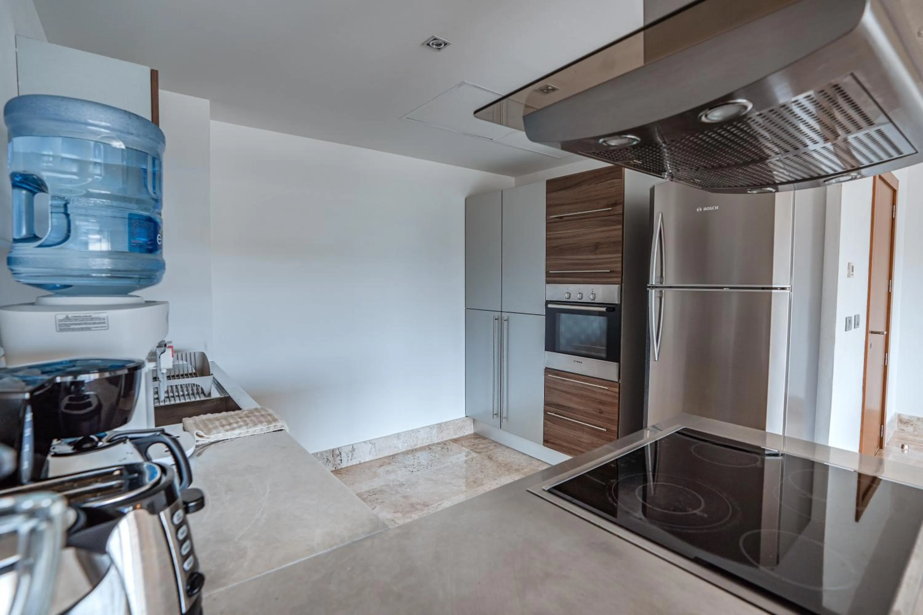 Kitchen or kitchenette in La Amada condo with Marina View