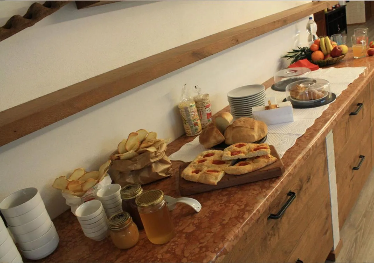 Food and drinks in B&B Casa Zuane