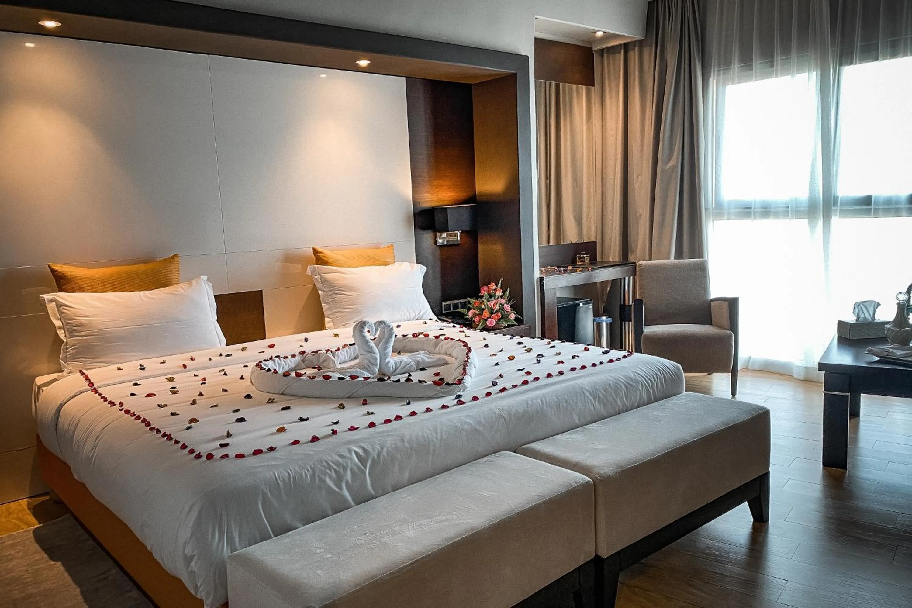 Bed in DWO Mira Palace