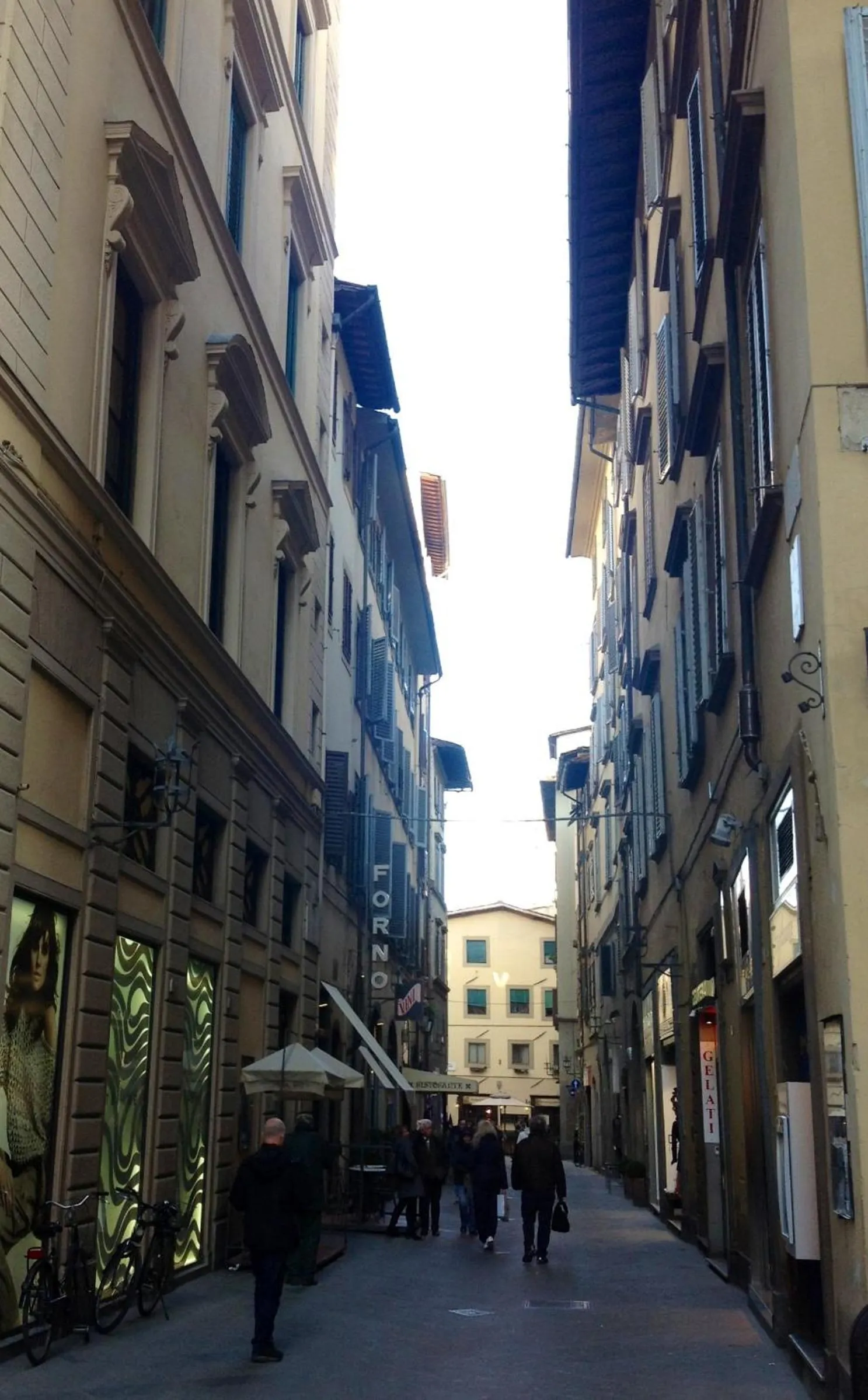 Area and facilities in Stanze del David Place