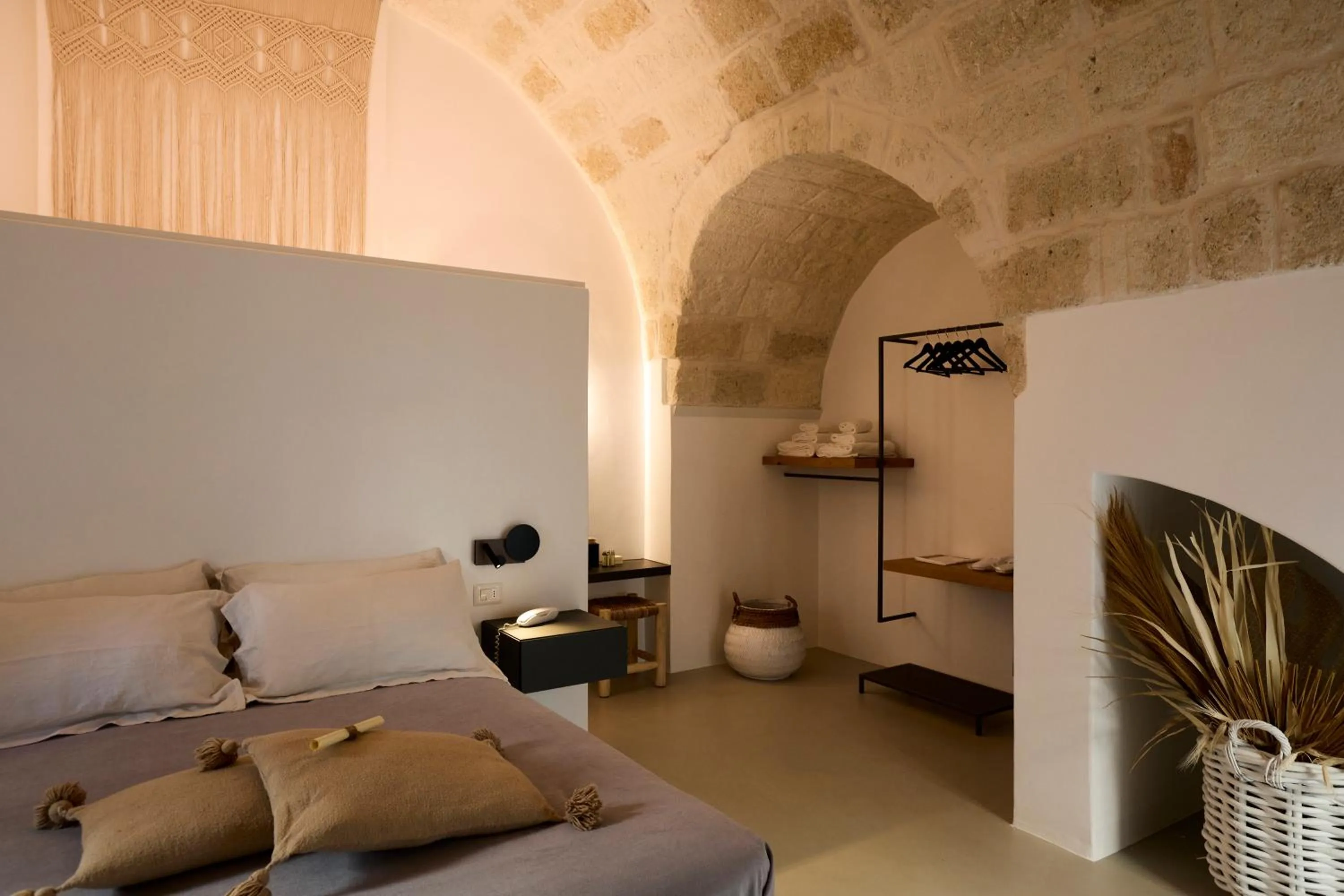 Bed in Musae Relais & SPA