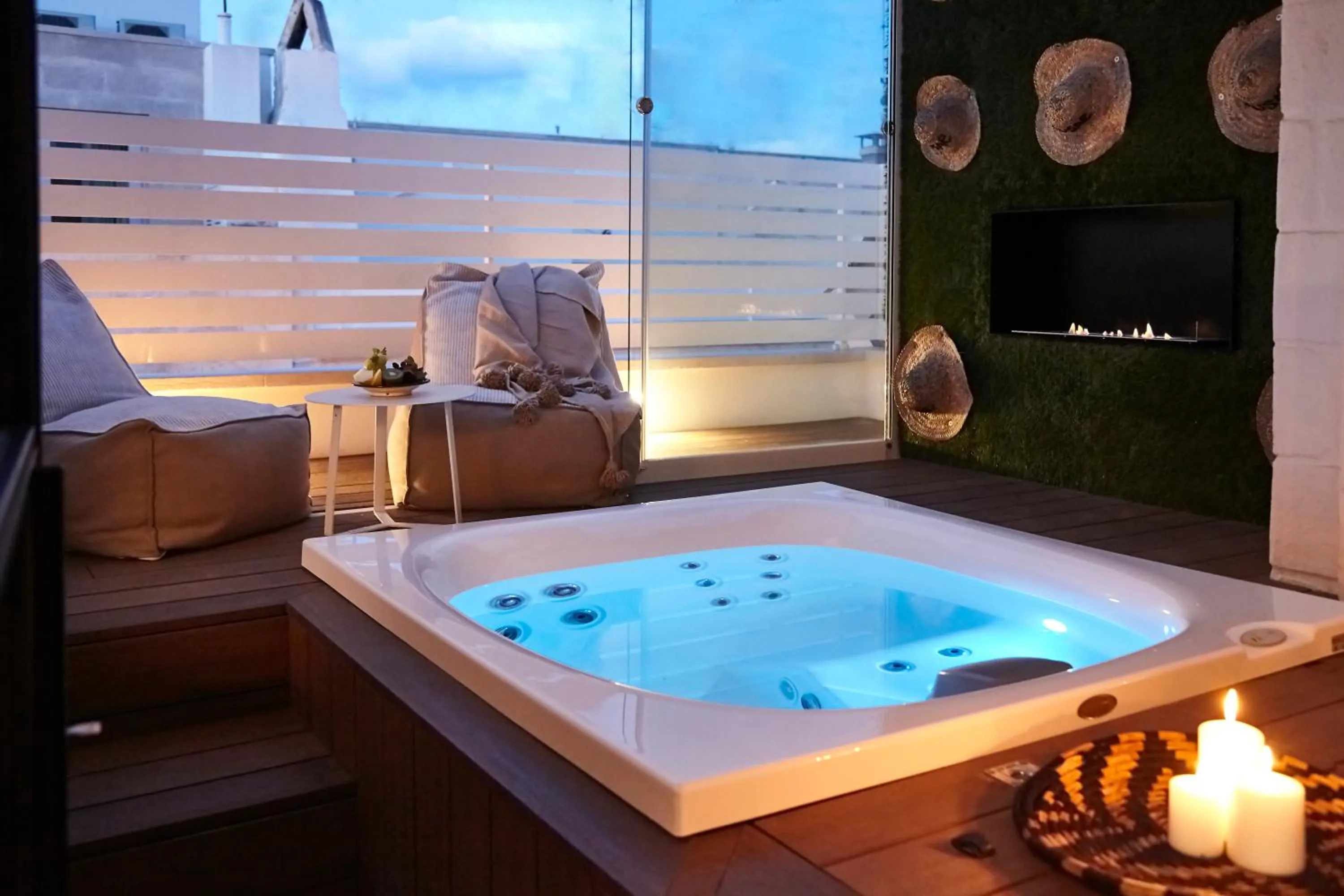 Hot Tub in Musae Relais & SPA