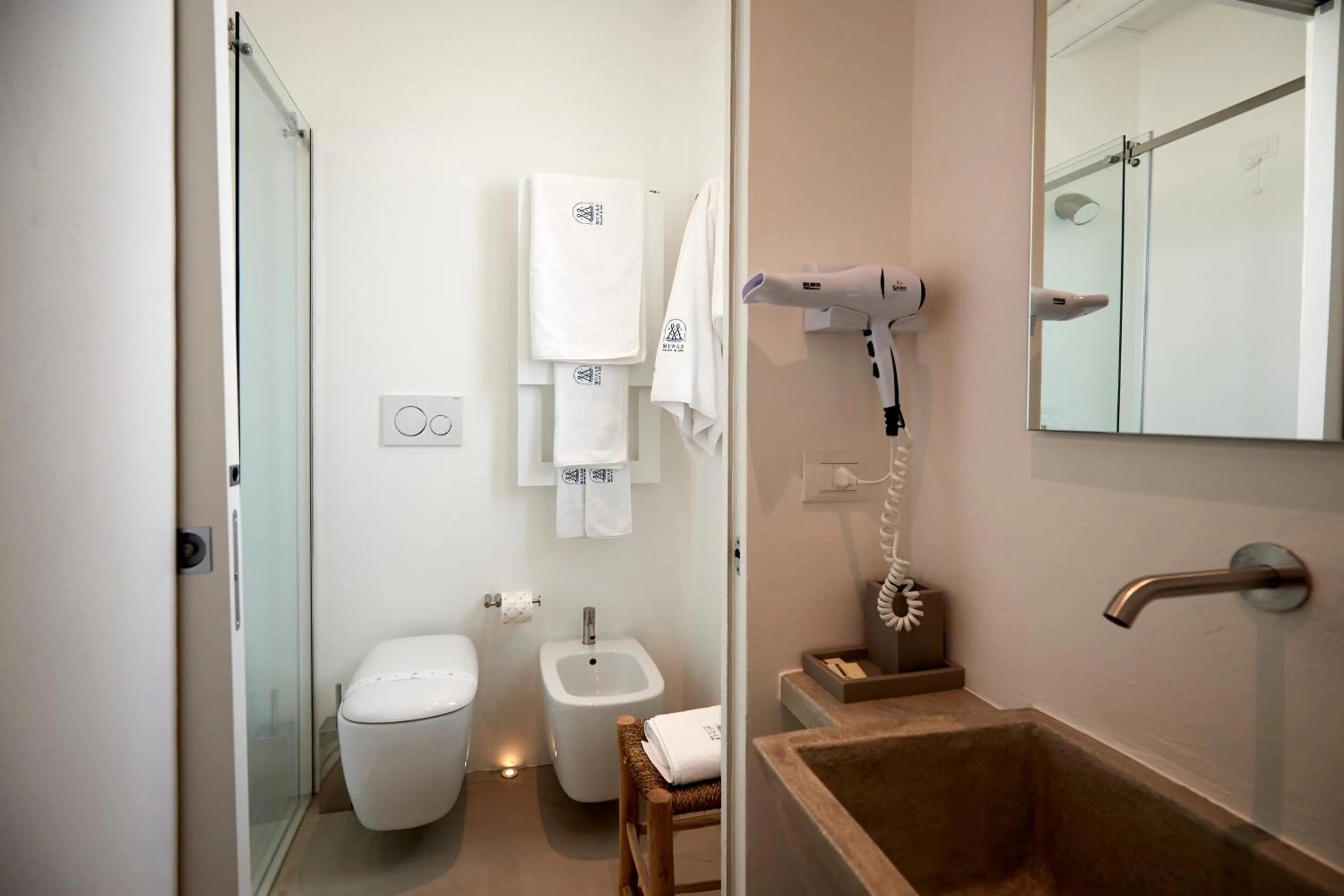 Bathroom in Musae Relais & SPA