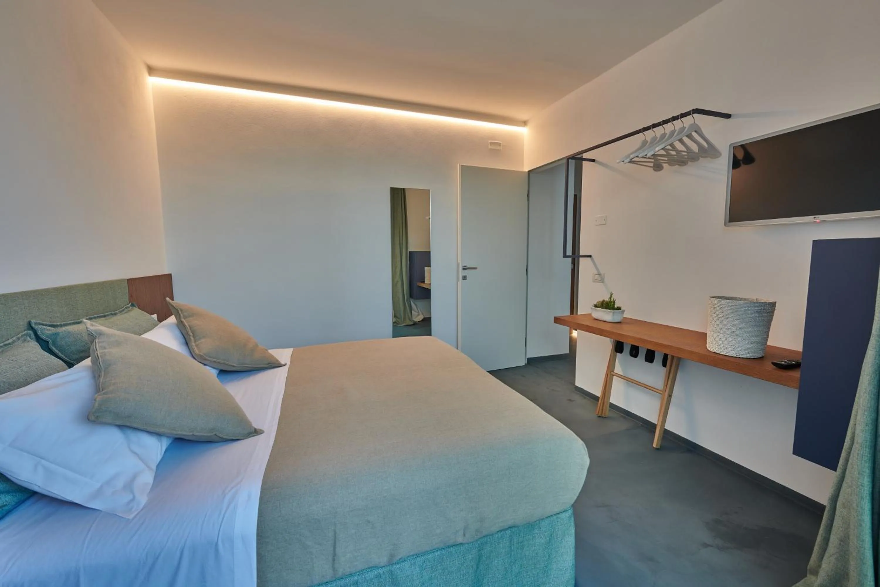 Bed in Musae Relais & SPA