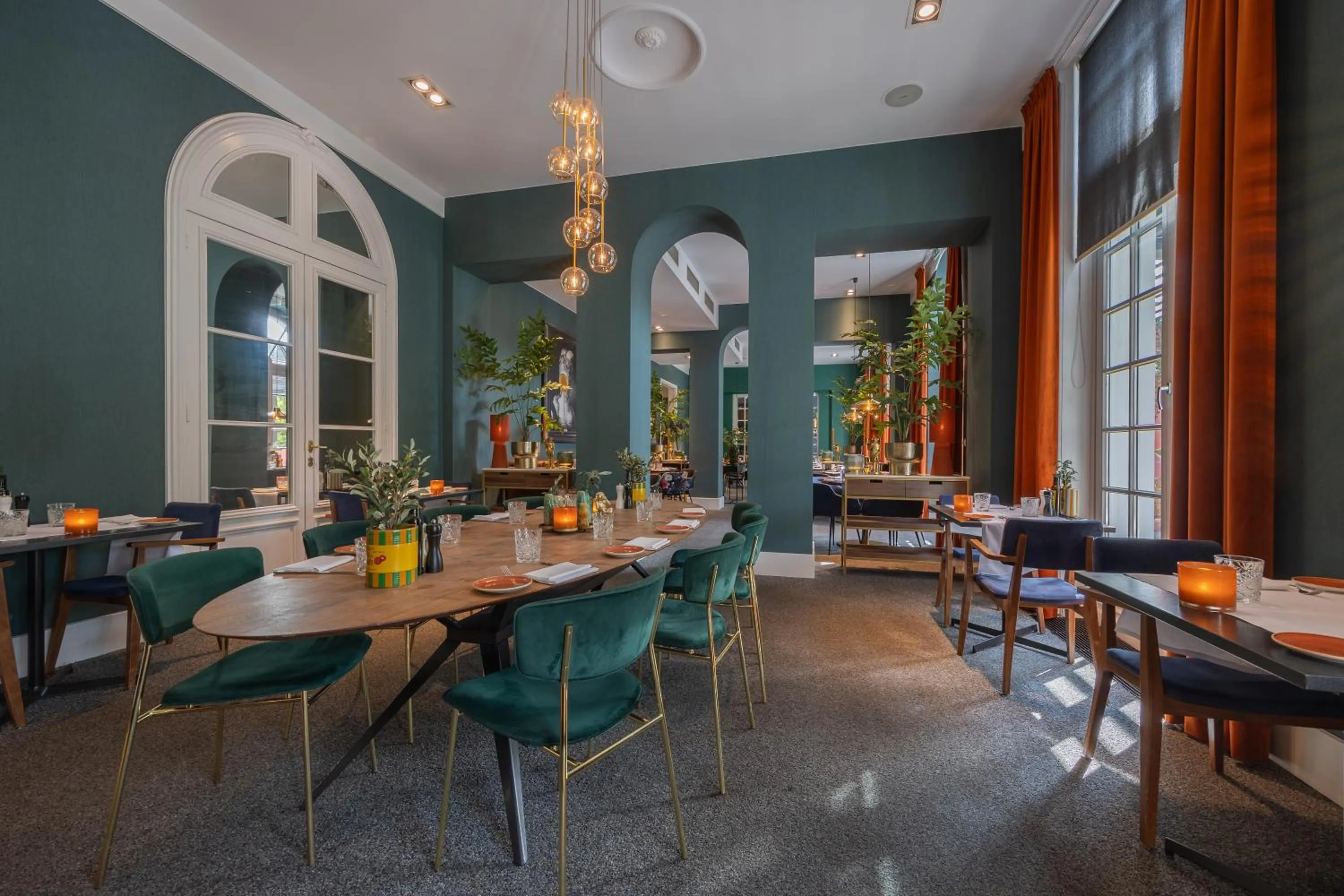 Restaurant/places to eat in Van Der Valk Hotel Brugge Oostkamp