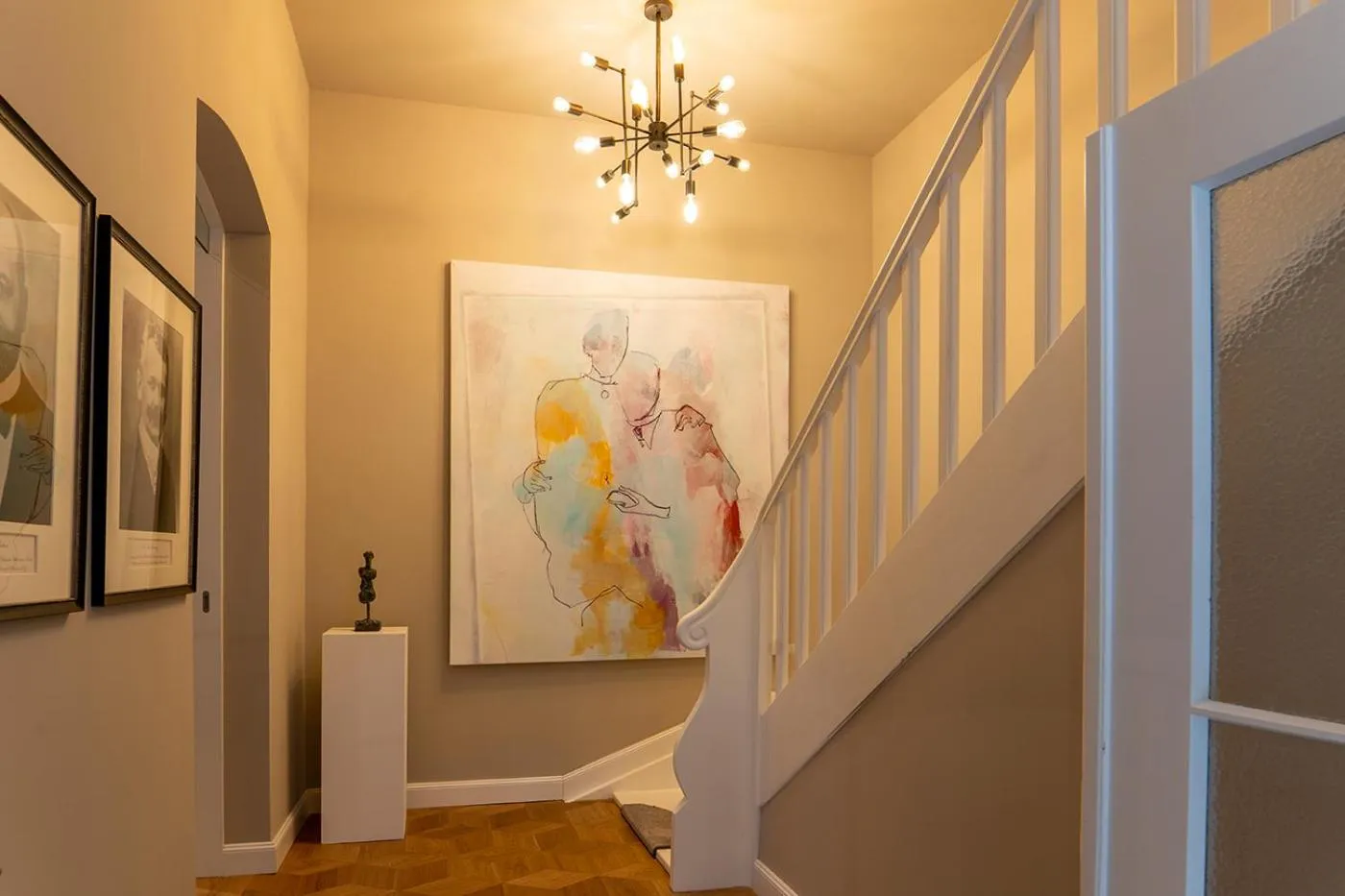 Facade/entrance in Villa Glanzstoff