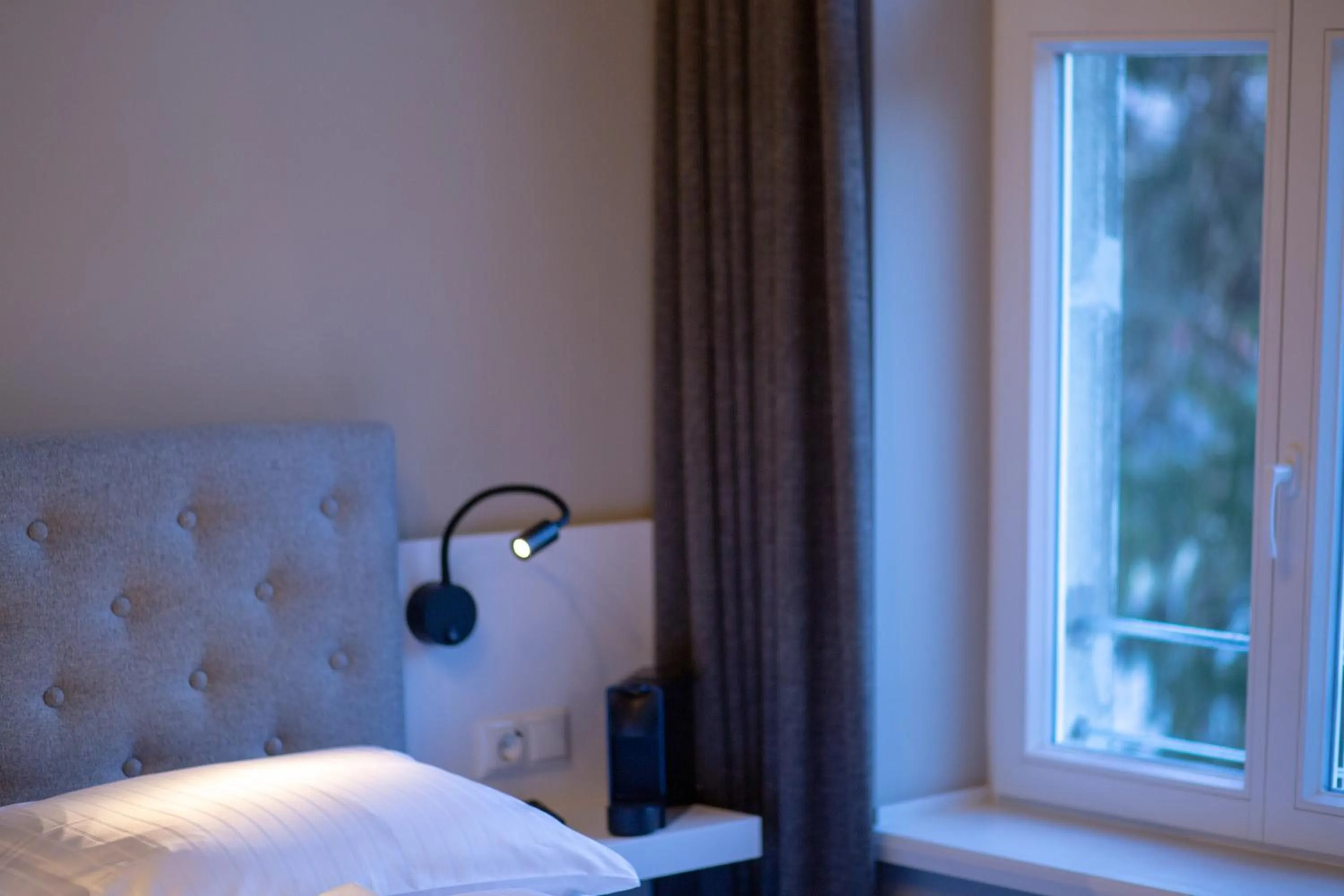 Photo of the whole room, Bed in Villa Glanzstoff