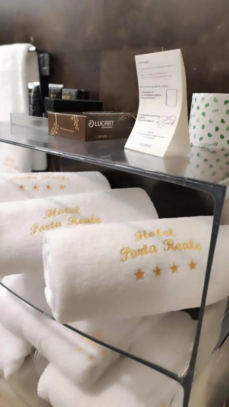 Decorative detail in Hotel Porta Reale