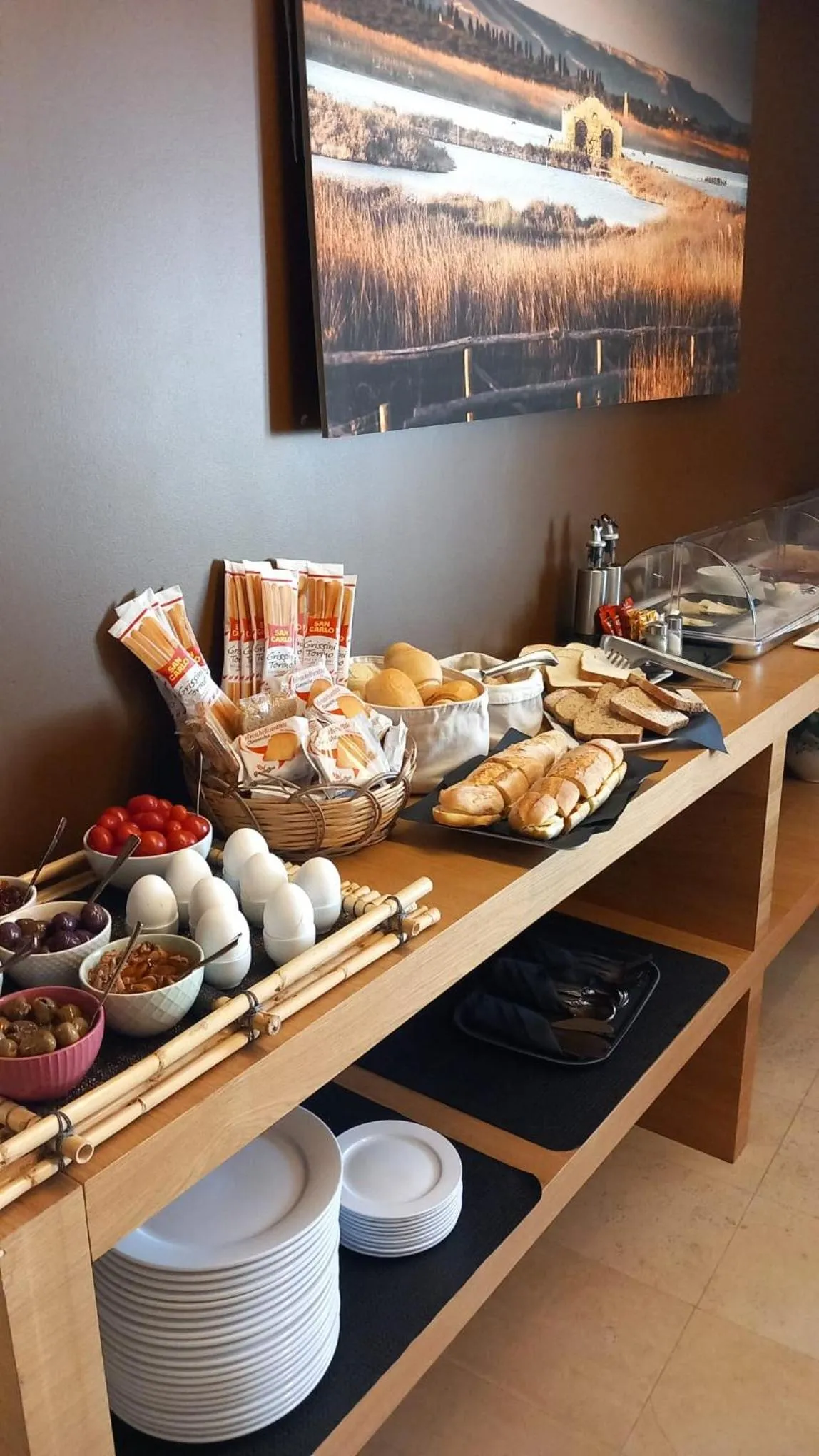 Breakfast in Hotel Porta Reale