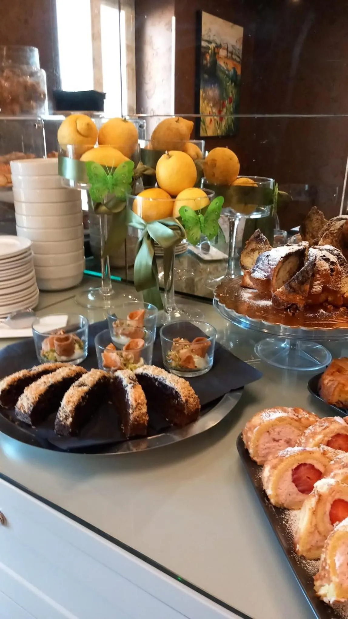 Breakfast in Hotel Porta Reale