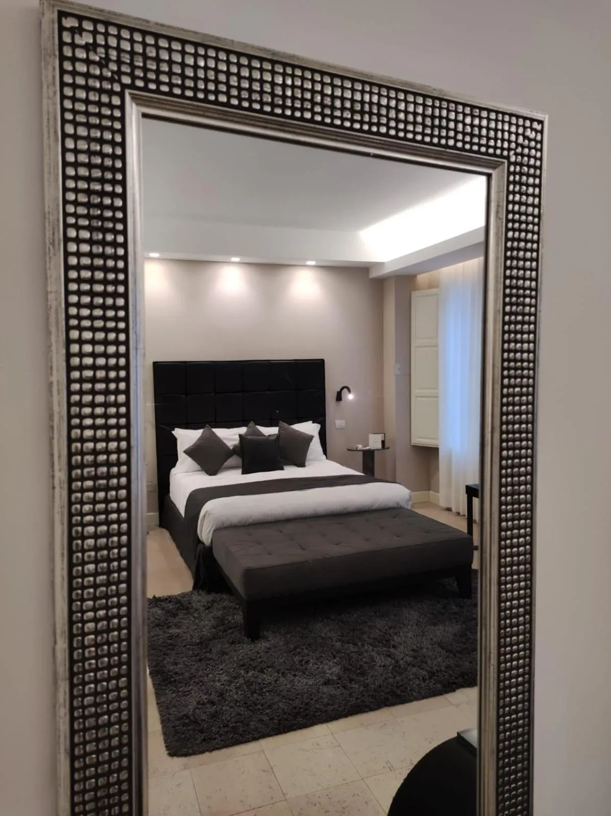 Bedroom, Bed in Hotel Porta Reale