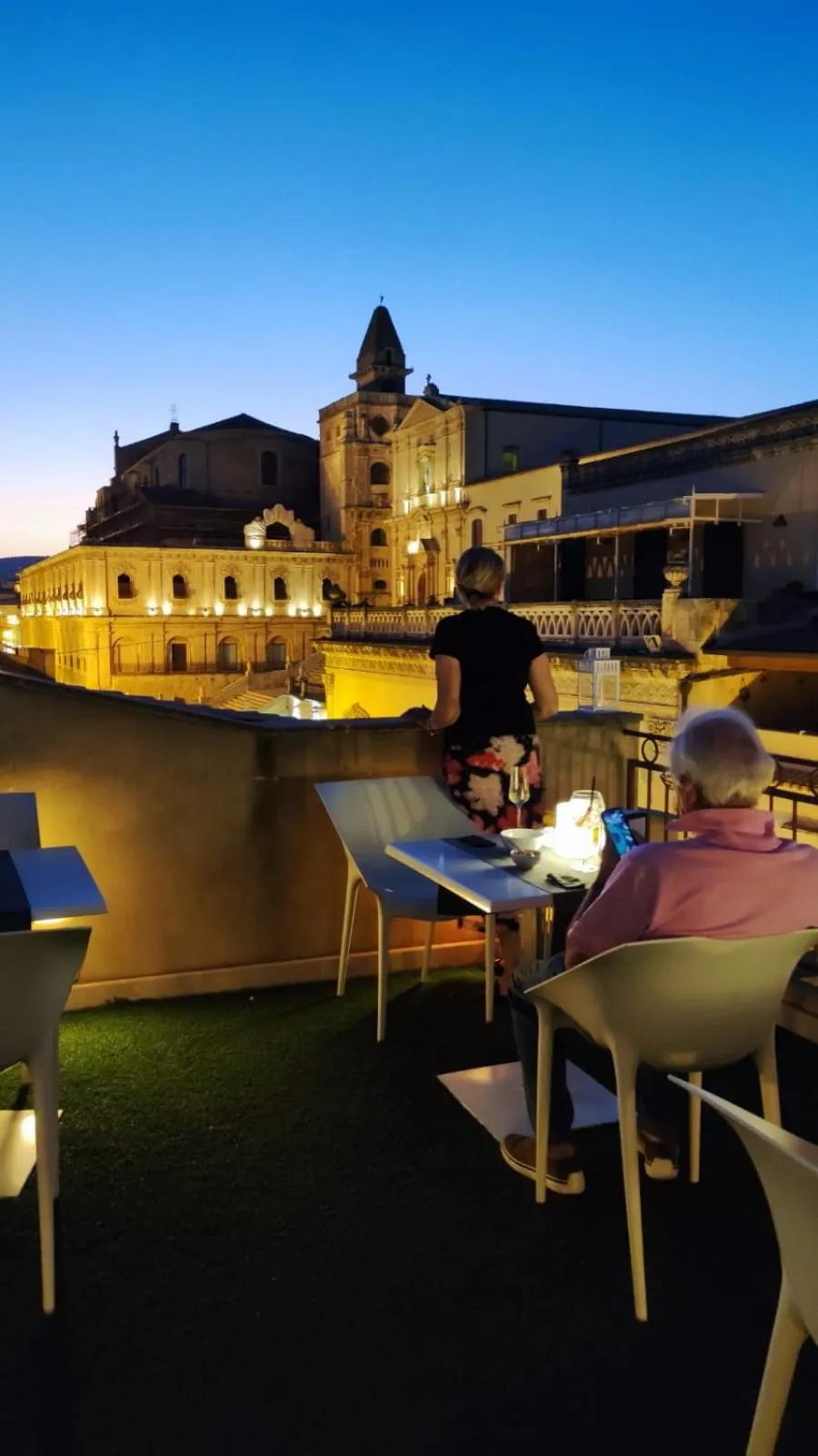 Balcony/Terrace in Hotel Porta Reale