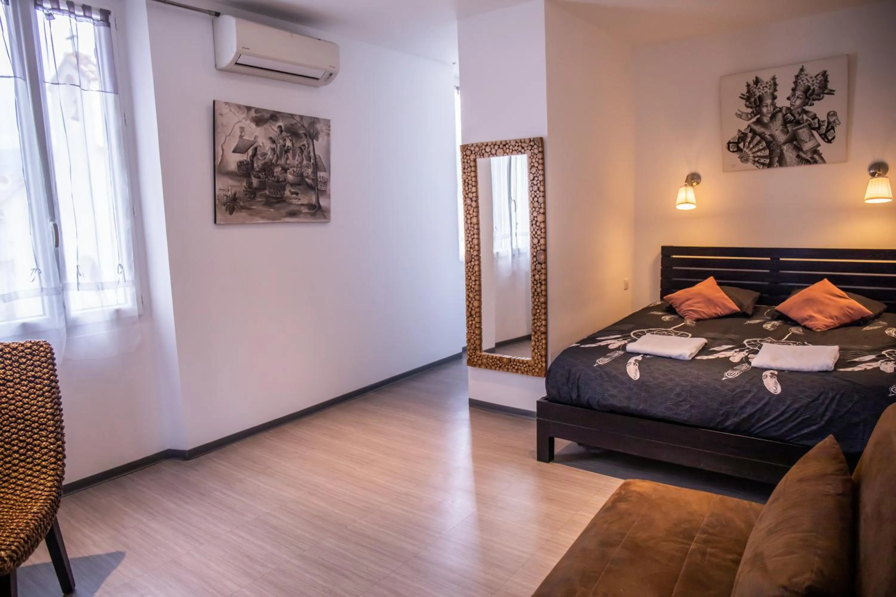 Bed in Auberge Sainte Marguerite