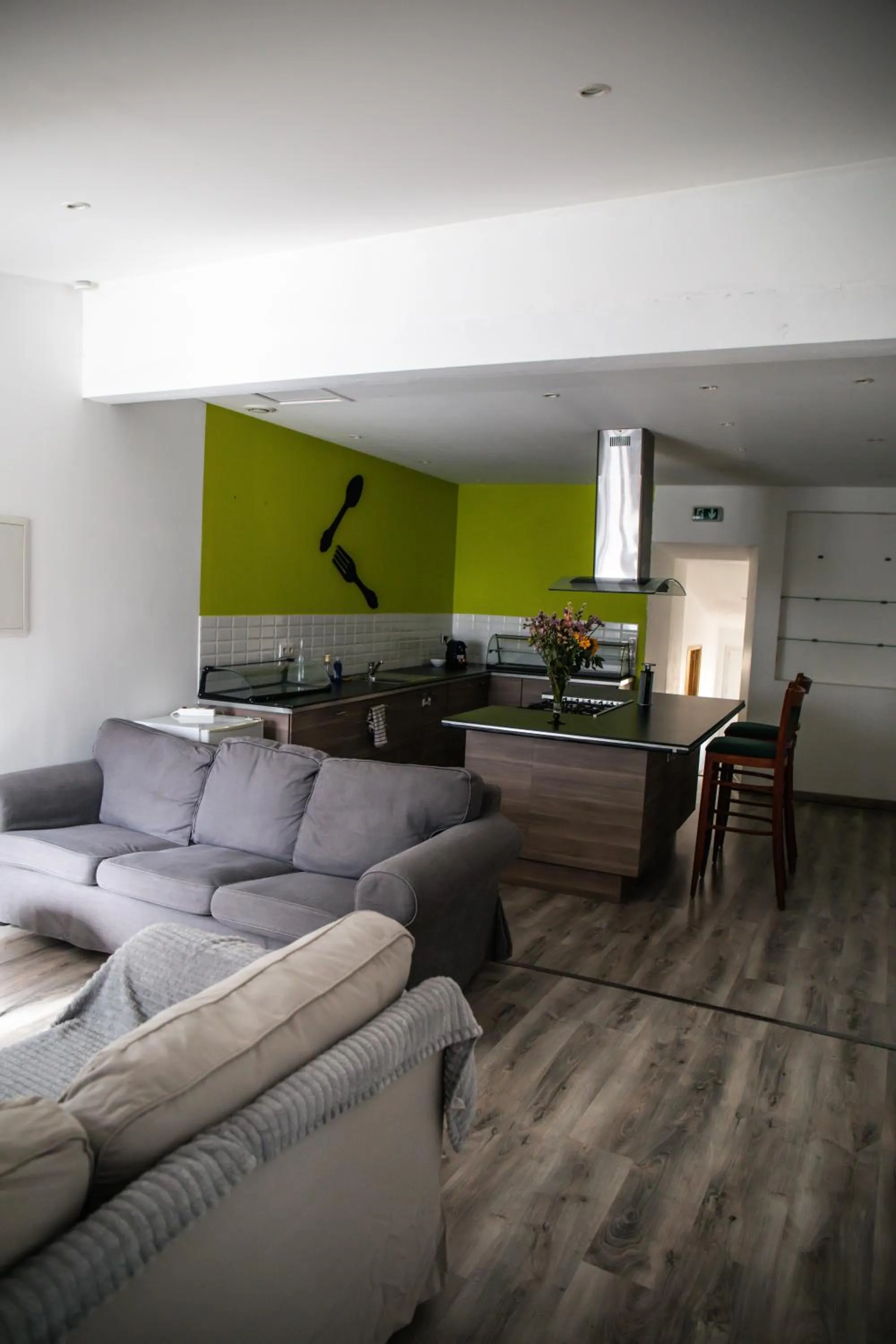 Seating area in Auberge Sainte Marguerite