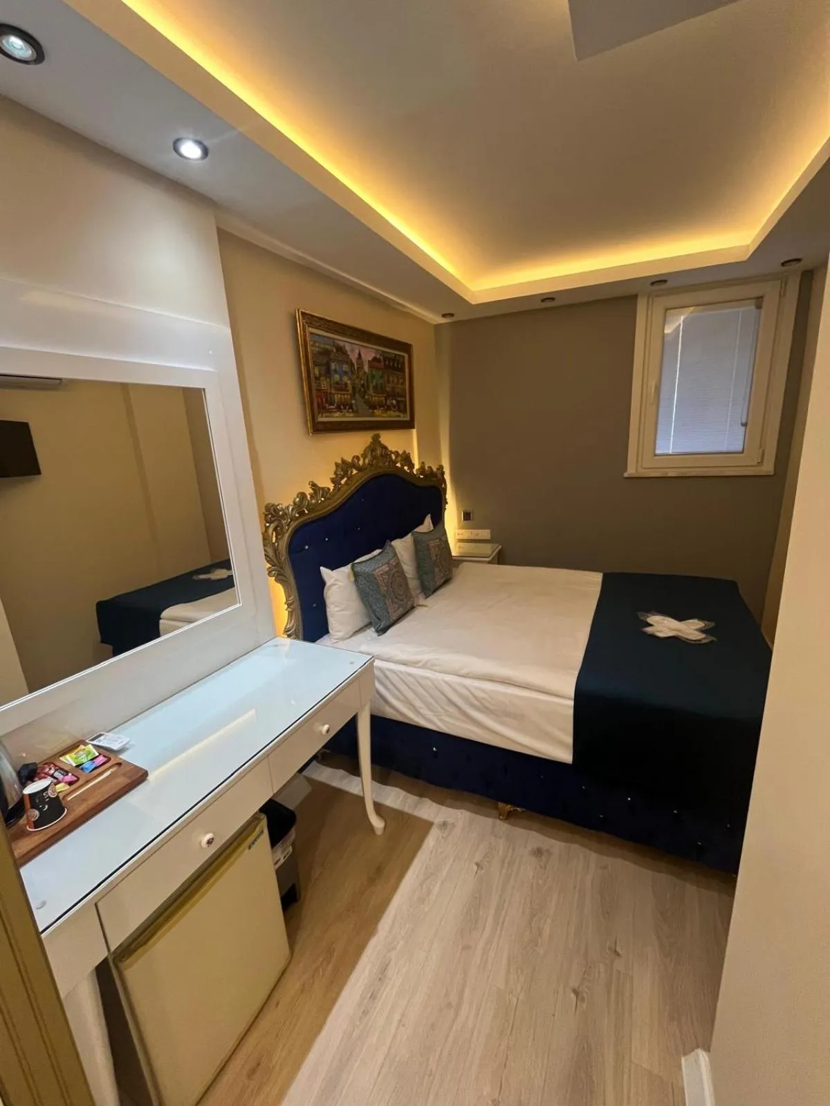 Bed in Hotel Barbarosa