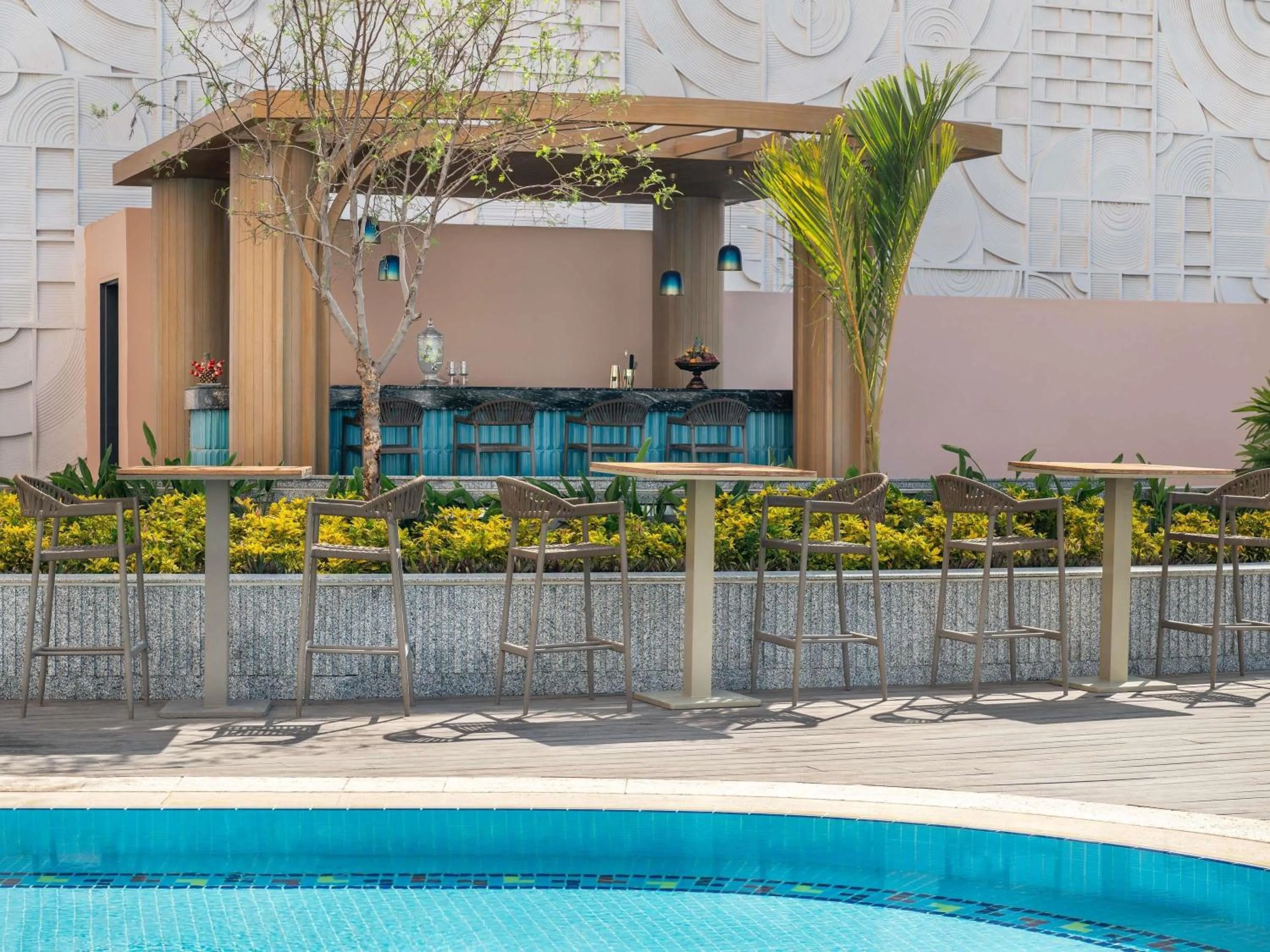 Pool view in Sofitel Cairo Downtown Nile