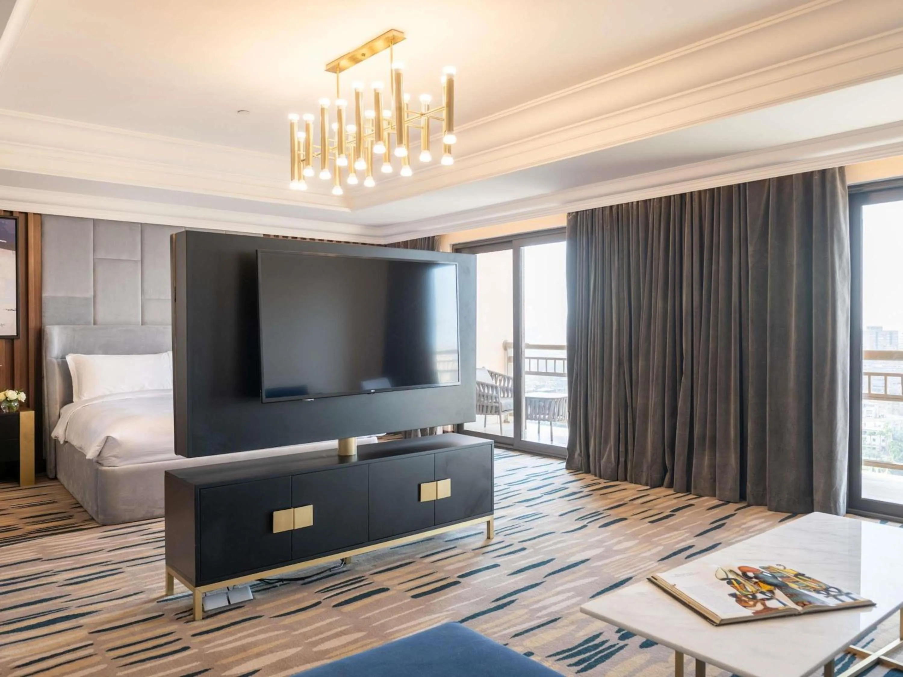 Photo of the whole room, Bed in Sofitel Cairo Downtown Nile