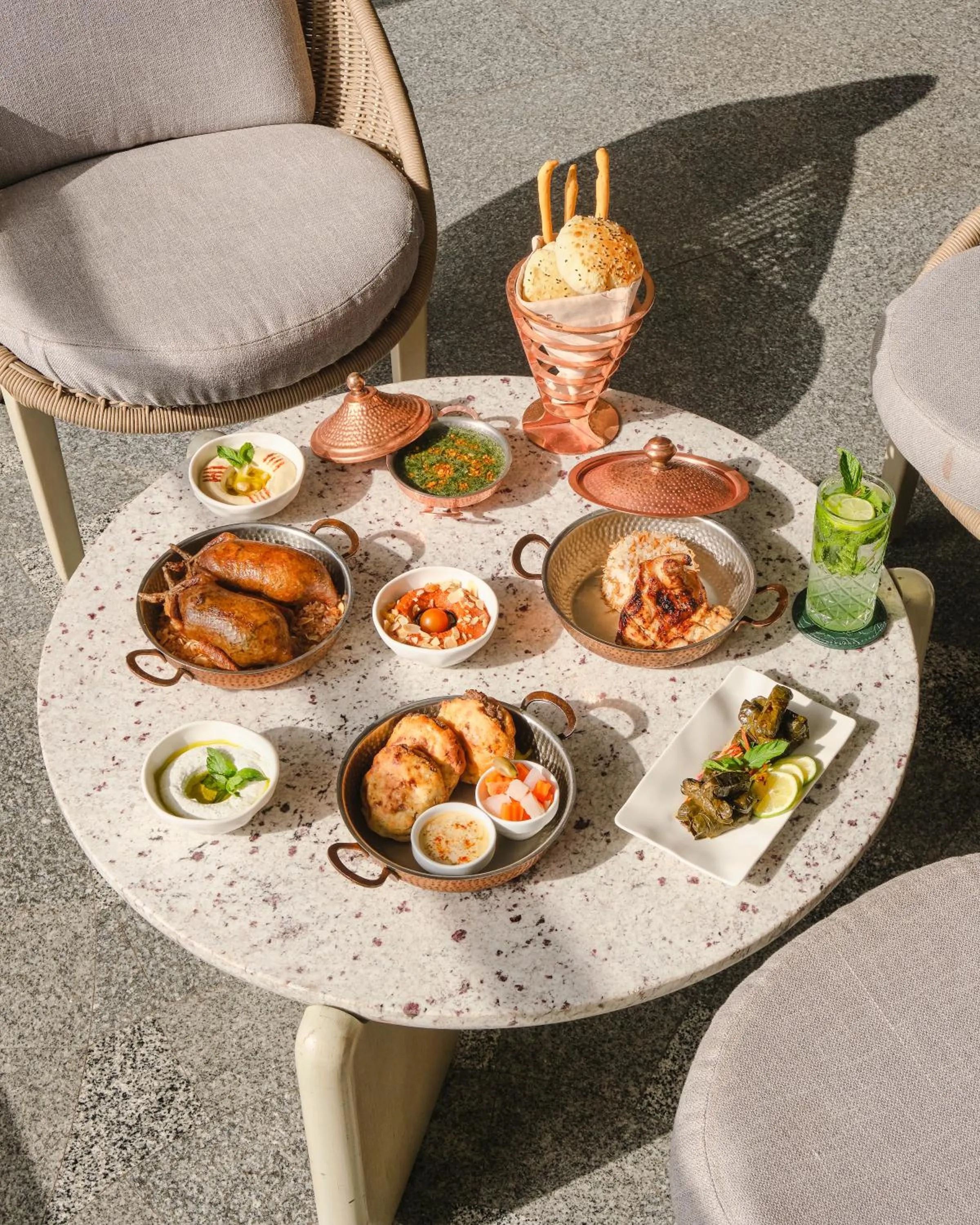 Food and drinks in Sofitel Cairo Downtown Nile