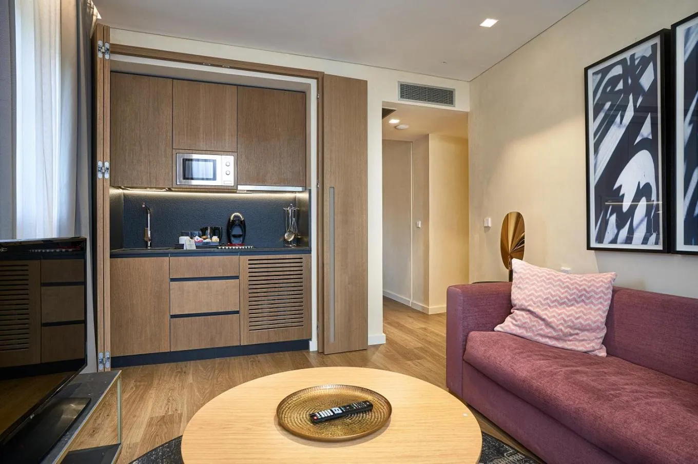 Living room in Suites Murillo Plaza Sta. Cruz