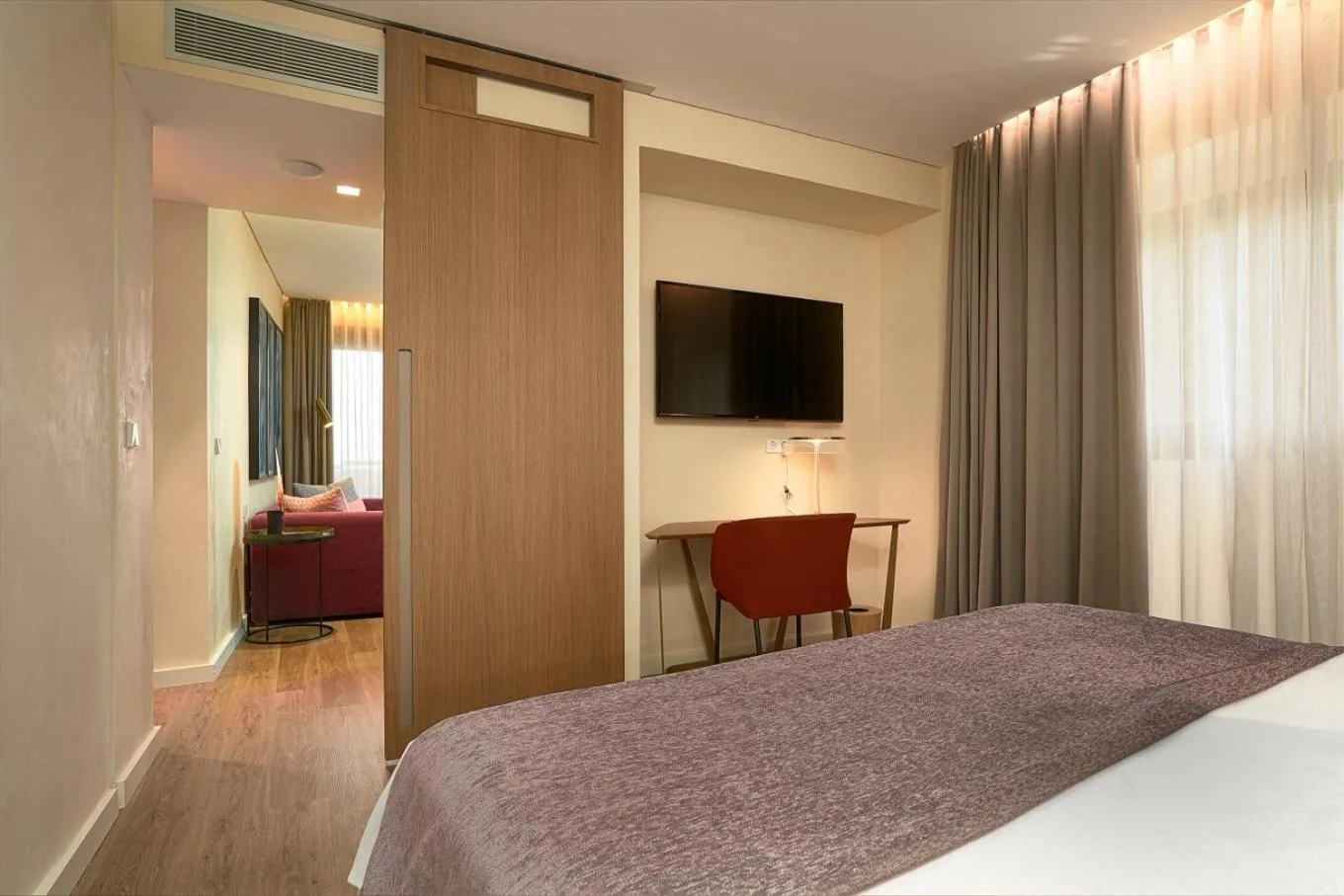 Bed in Suites Murillo Plaza Sta. Cruz