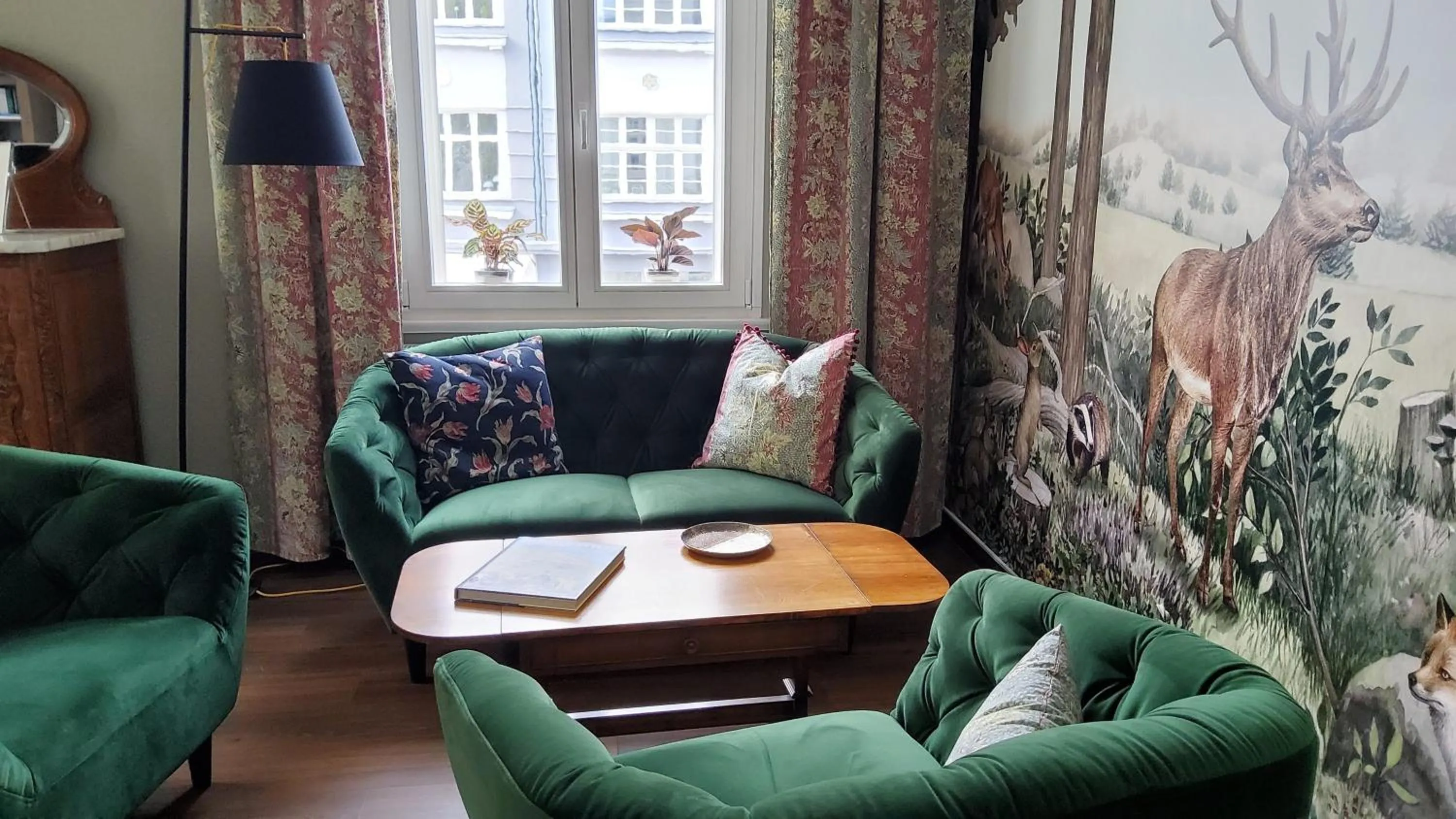 Living room in Hotel & Café KleinerGrünauer